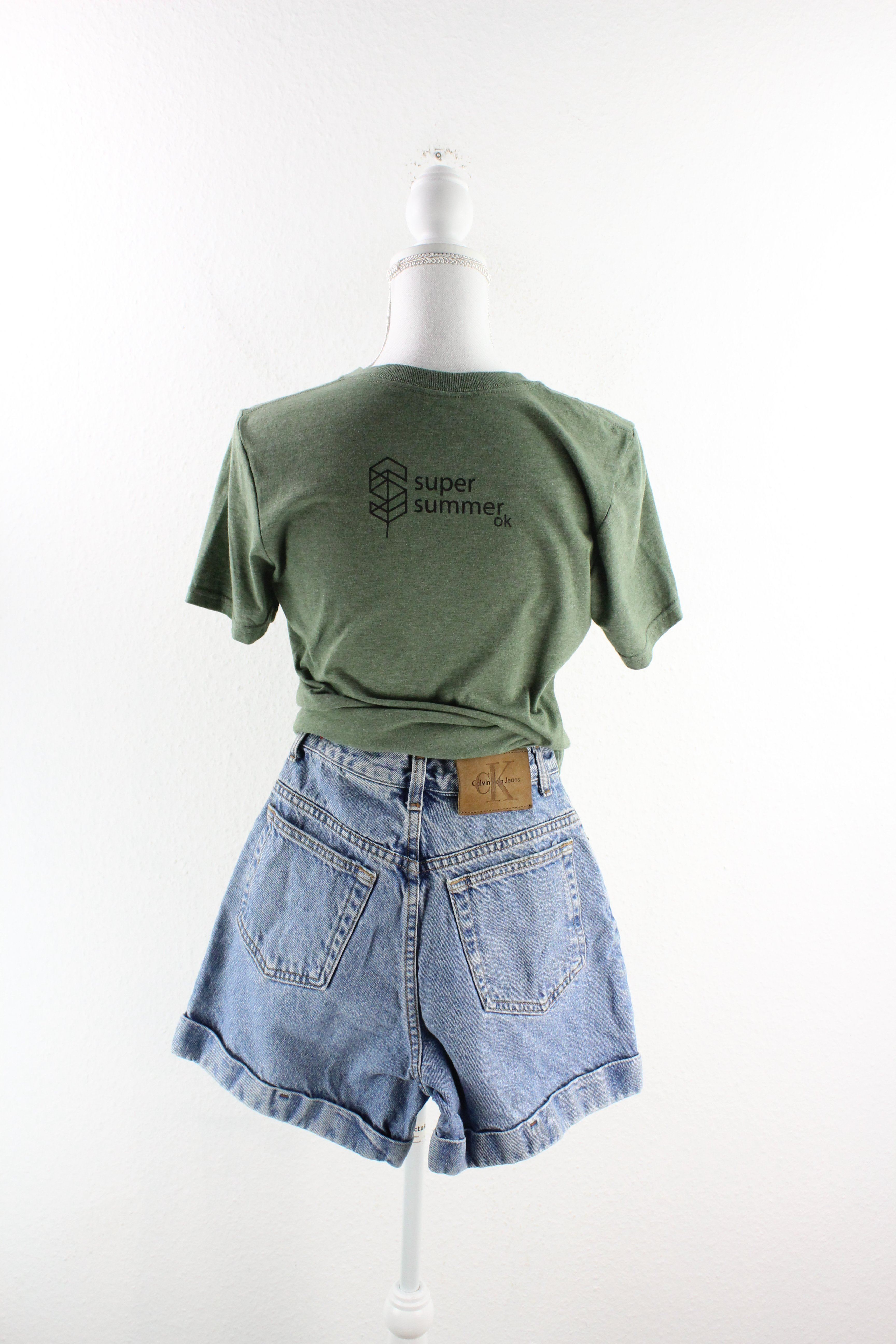 Vintage Gang Green T-Shirt (S) Vintage & Rags