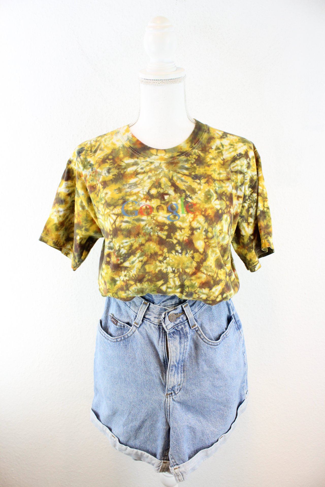 Vintage Google Batik T-Shirt (M) Vintage & Rags