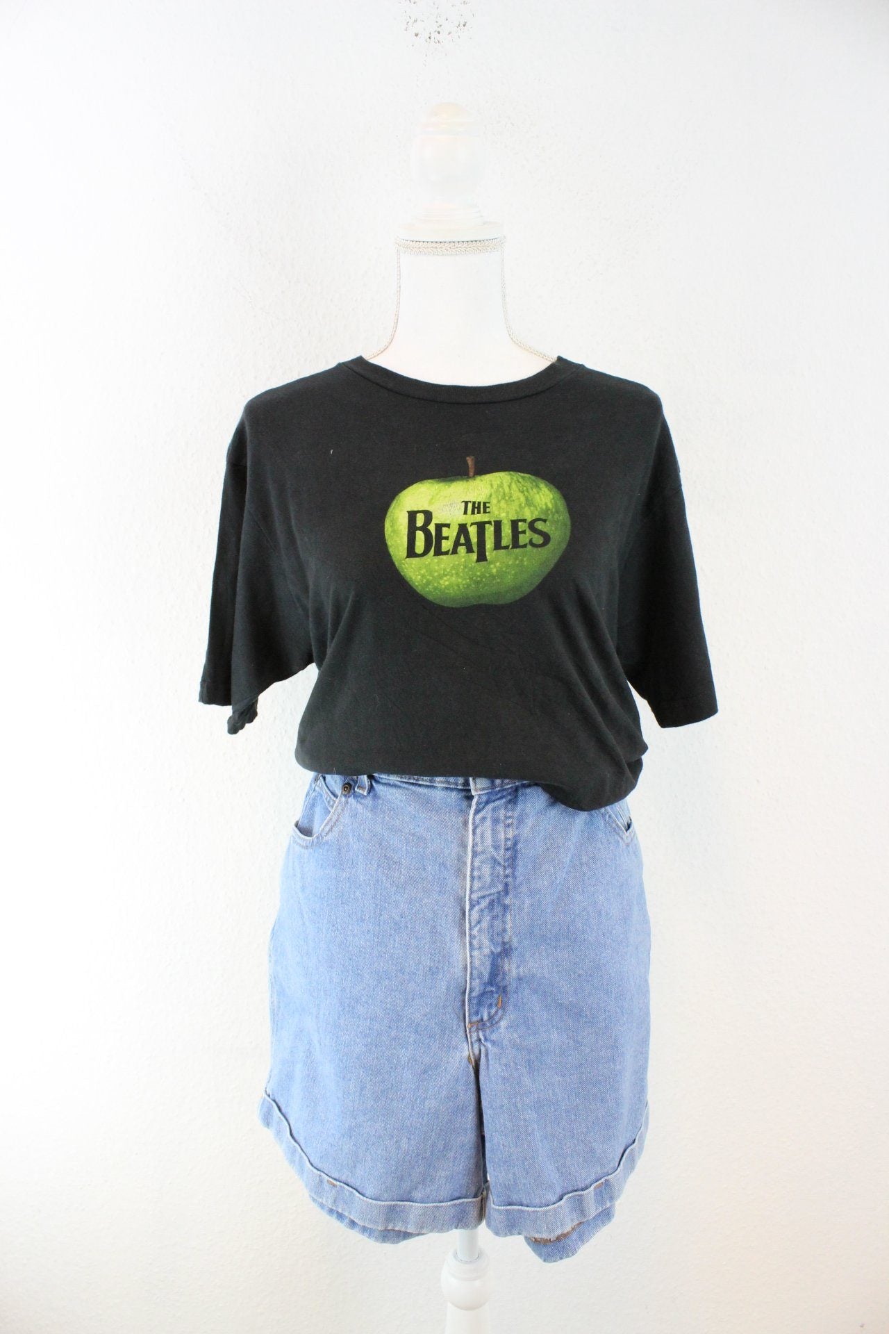 Vintage Green Apple Beatles T-Shirt (S) Vintage & Rags