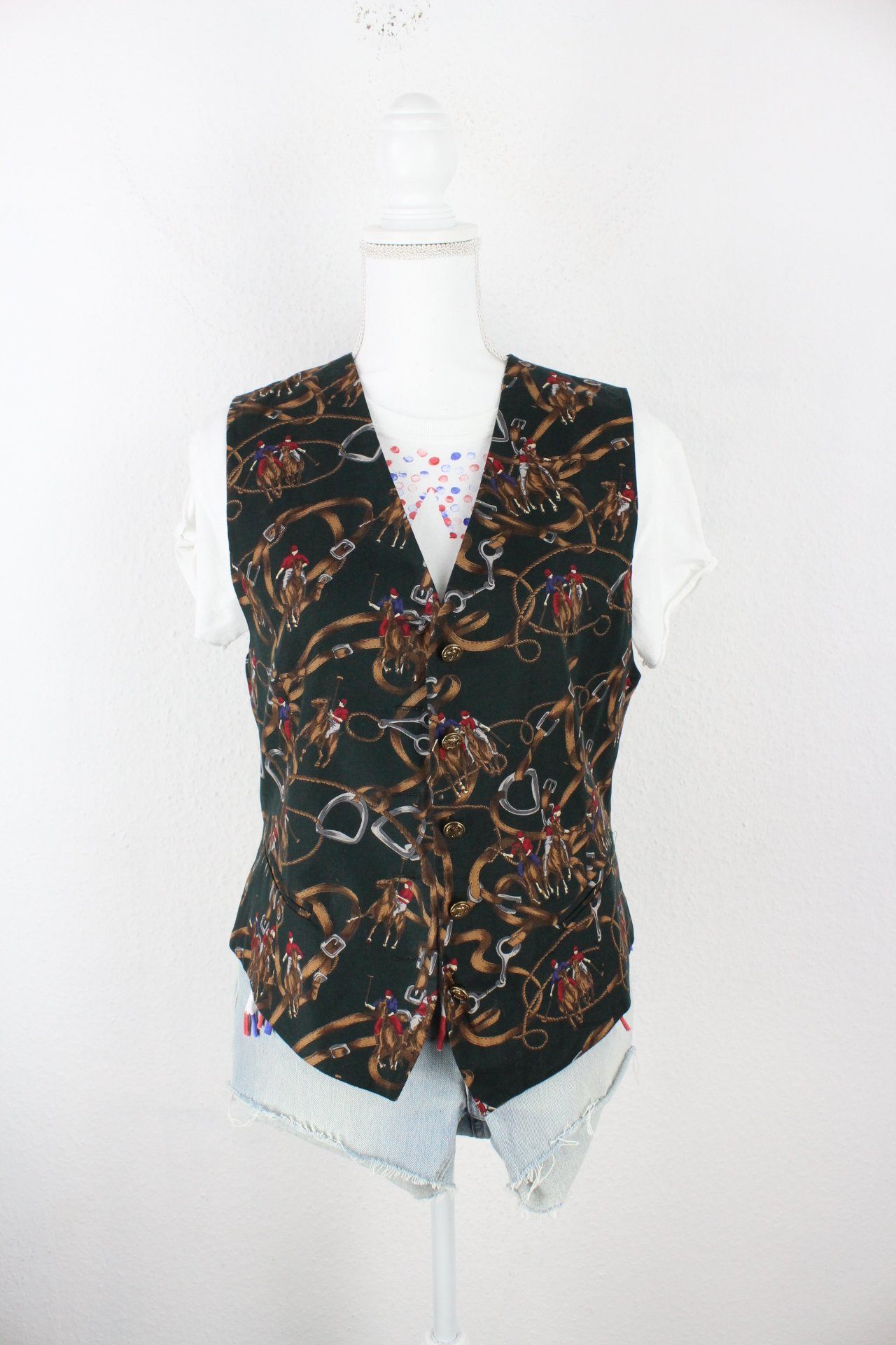 Vintage Green Charter Club Vest (M) Vintage & Rags