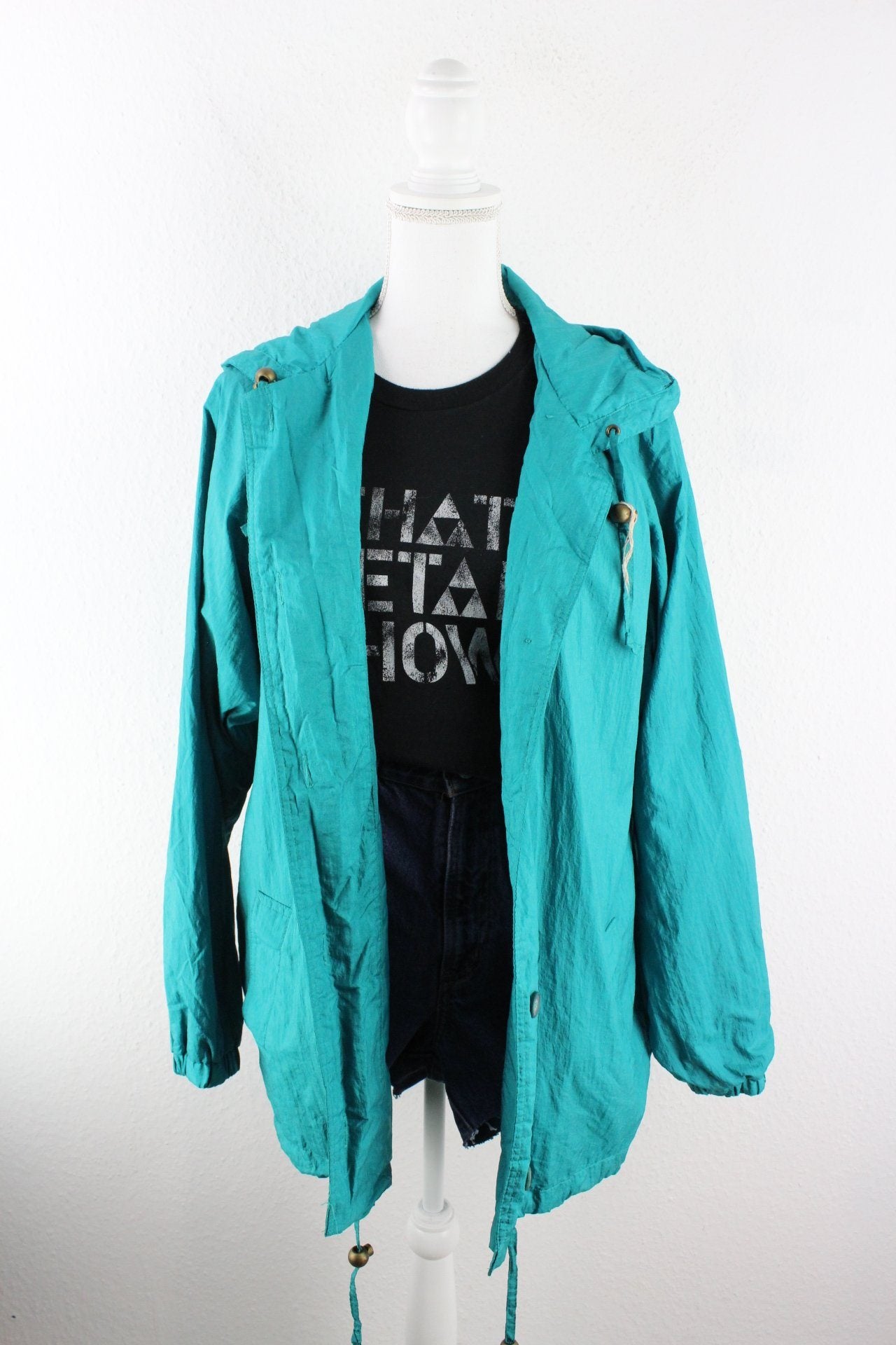 Vintage Green Neyelle Jacket (M) Vintage & Rags