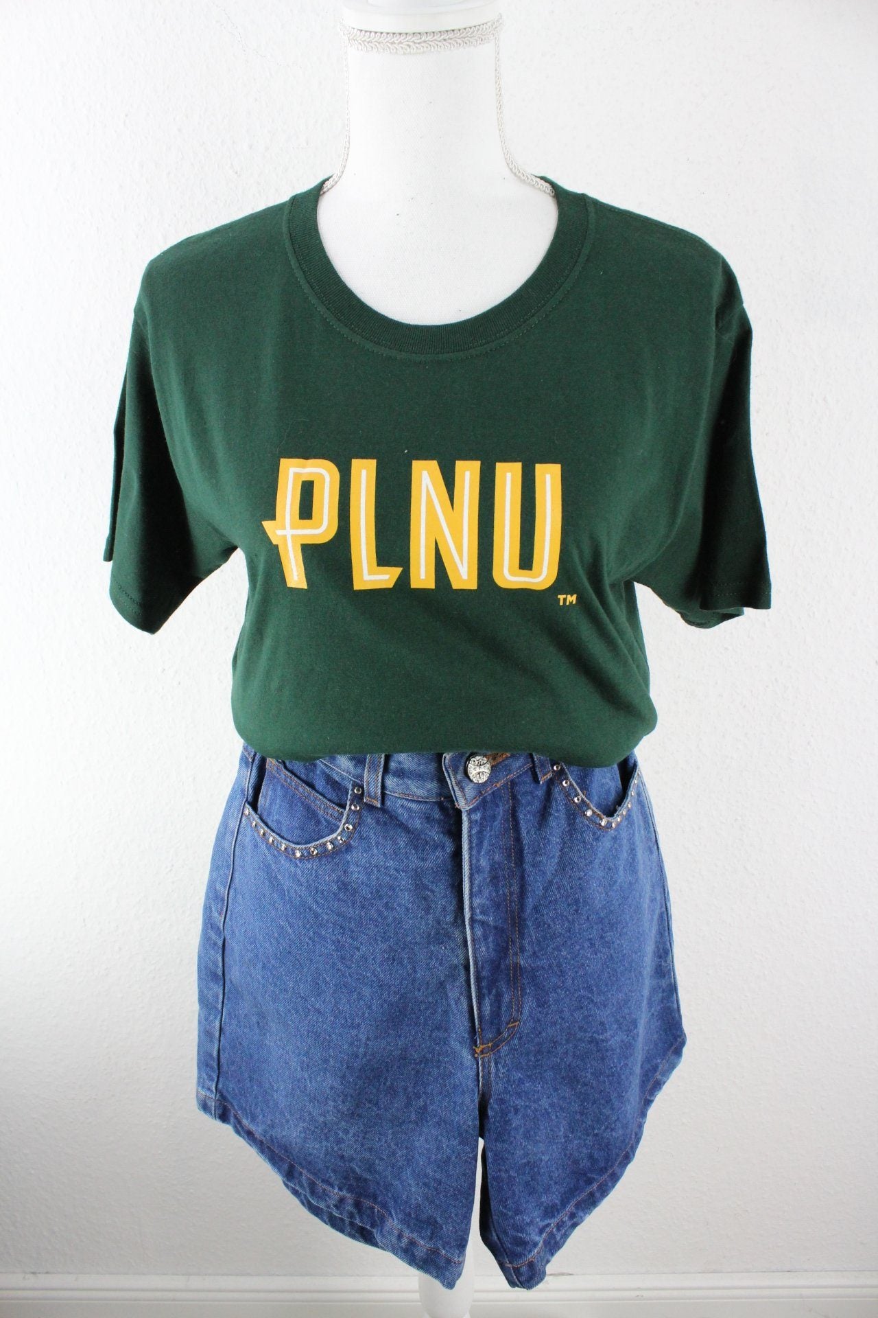 Vintage Green PLNU T-Shirt (S) Vintage & Rags
