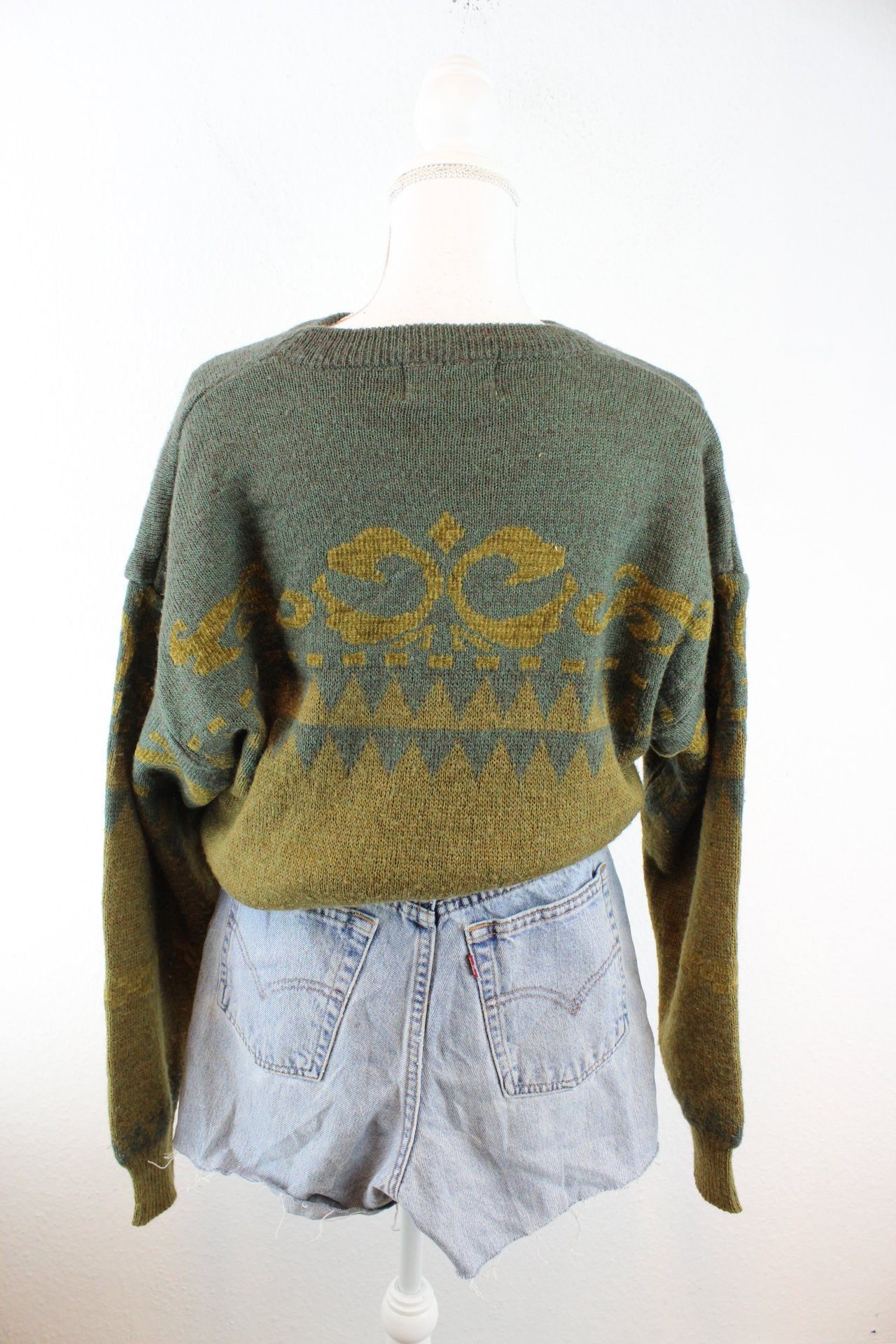 Vintage Green Sempre Unicorn Pullover (XL) Vintage & Rags