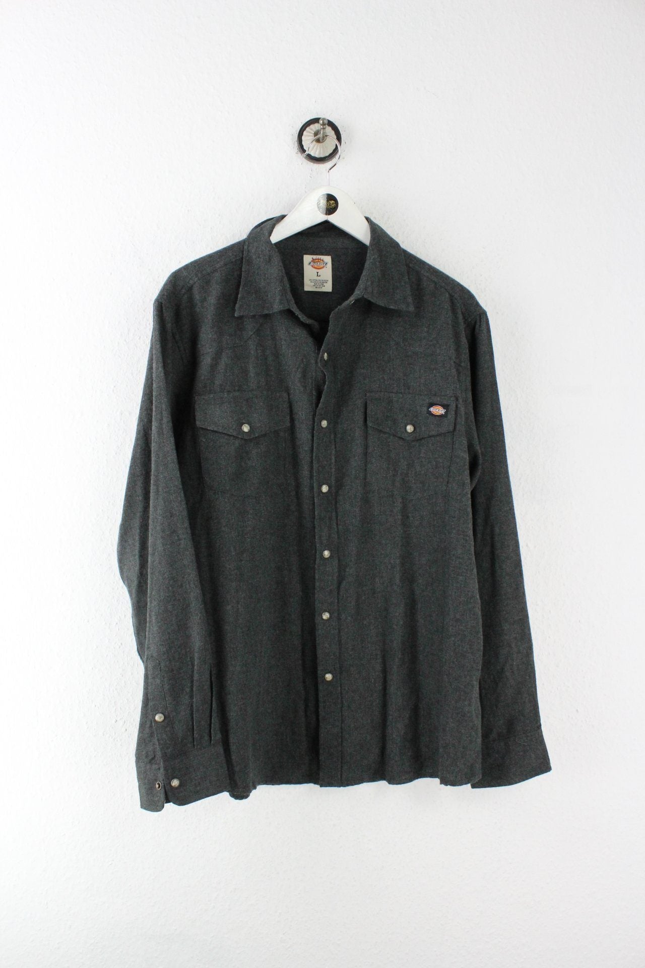 Vintage Grey Dickies Shirt (L) Vintage & Rags