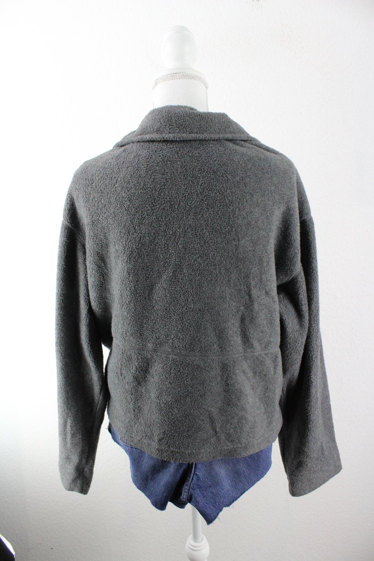 Vintage Grey Motor Speedway Jacket (L) Vintage & Rags