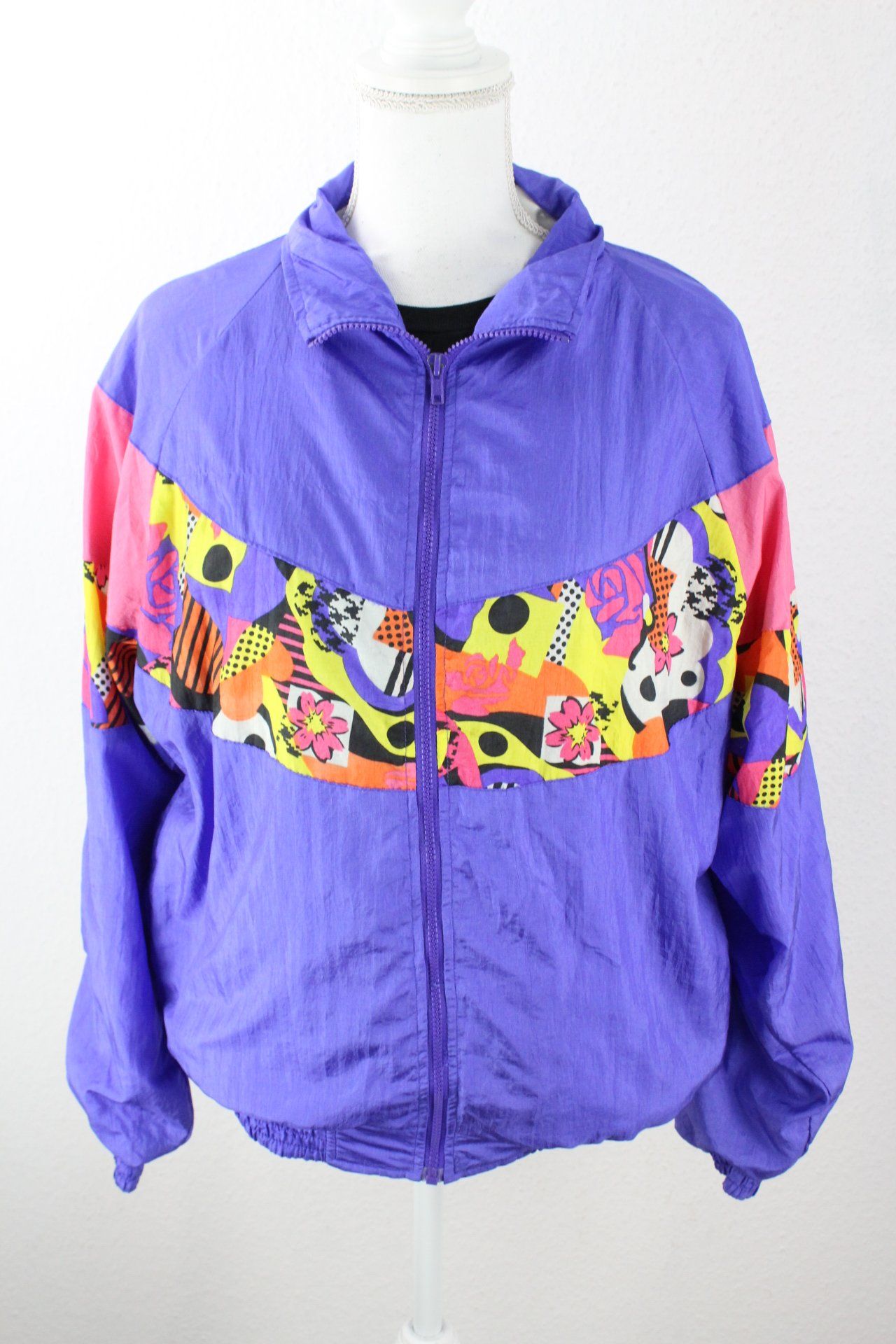 Vintage Longstreet Floral Windbreaker (L) Vintage & Rags