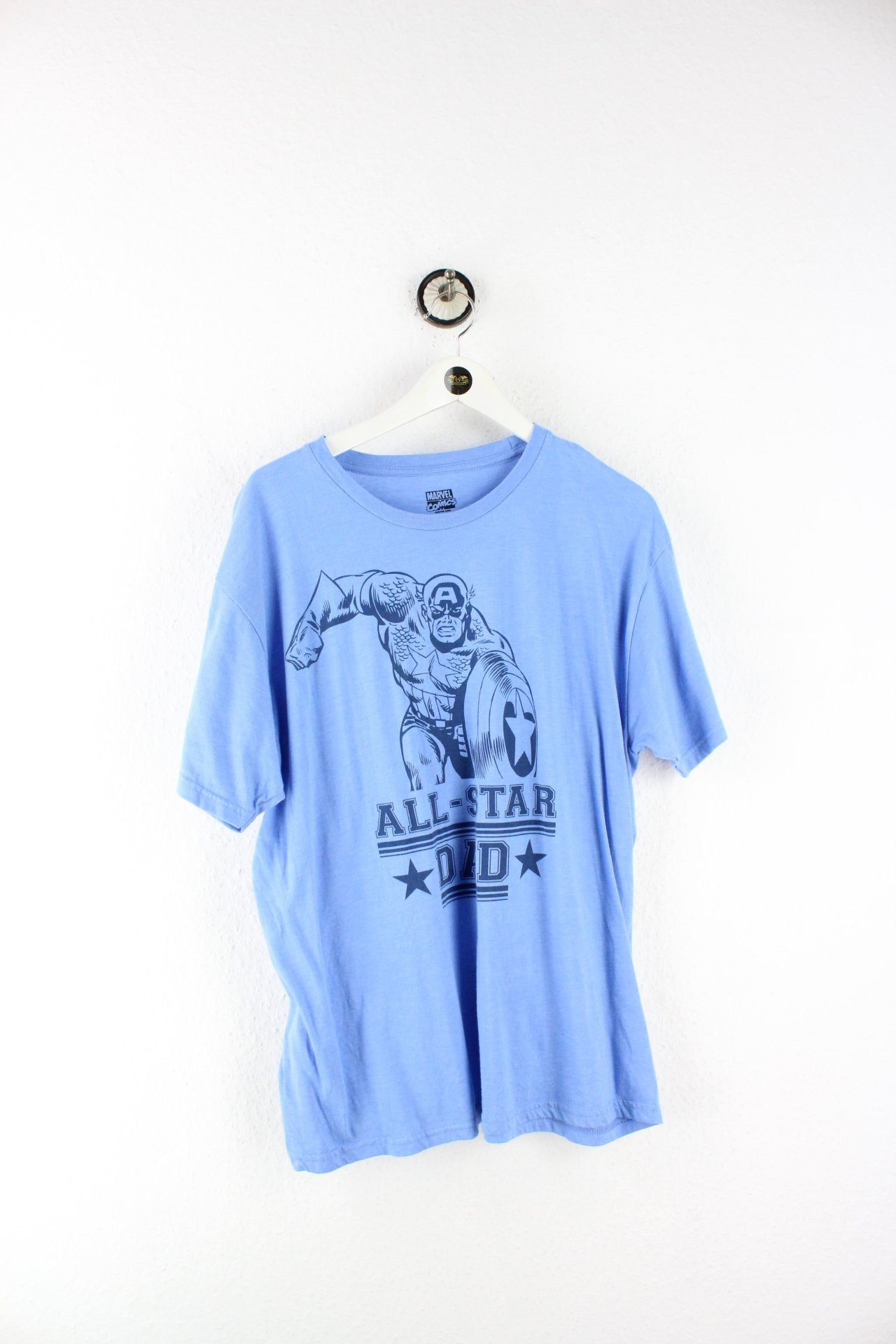 Vintage Marvel Captin America T-Shirt (L) Vintage & Rags