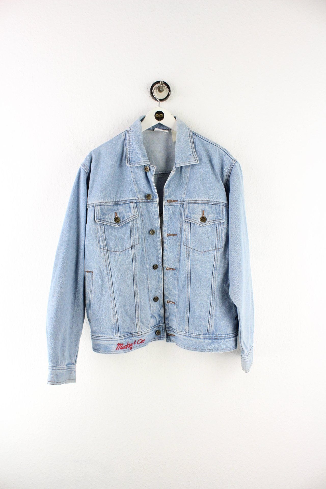 Vintage Mickey Mouse Jeans Jacket (M) Yeeco KG
