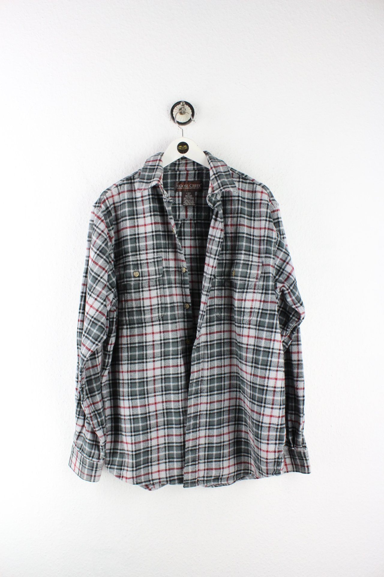 Vintage Moose Creek Flannel Shirt (L) Yeeco KG