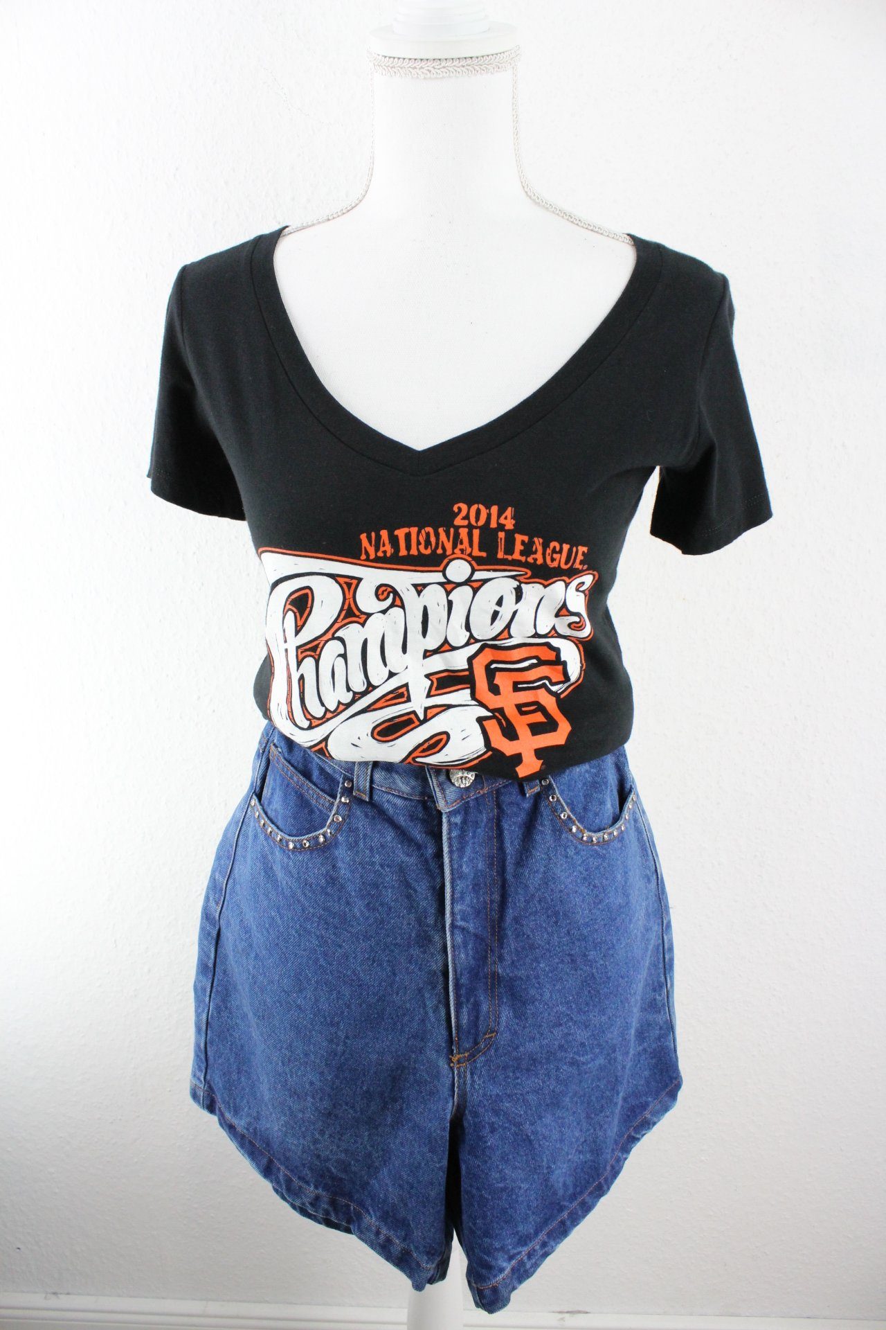 Vintage National League T-Shirt (S) Vintage & Rags