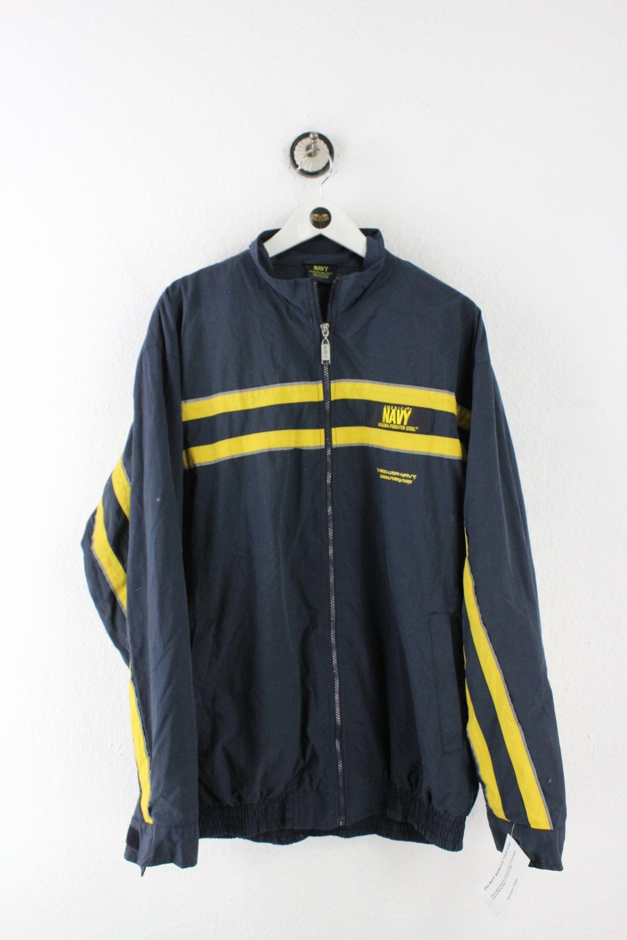 Vintage Navy Light Jacket (L) Vintage & Rags