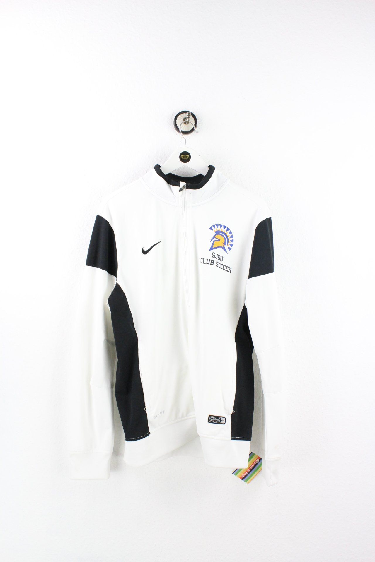 Vintage Nike SJSU Club Soccer Training Jacket (L) Vintage & Rags