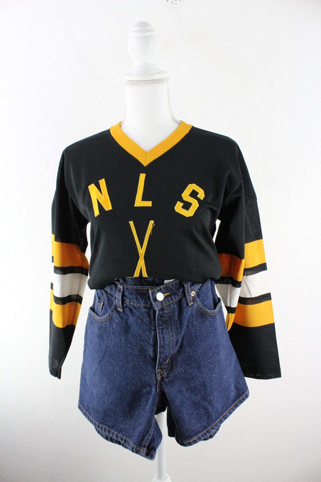 Vintage NLS Hockey Jersey (M) Vintage & Rags