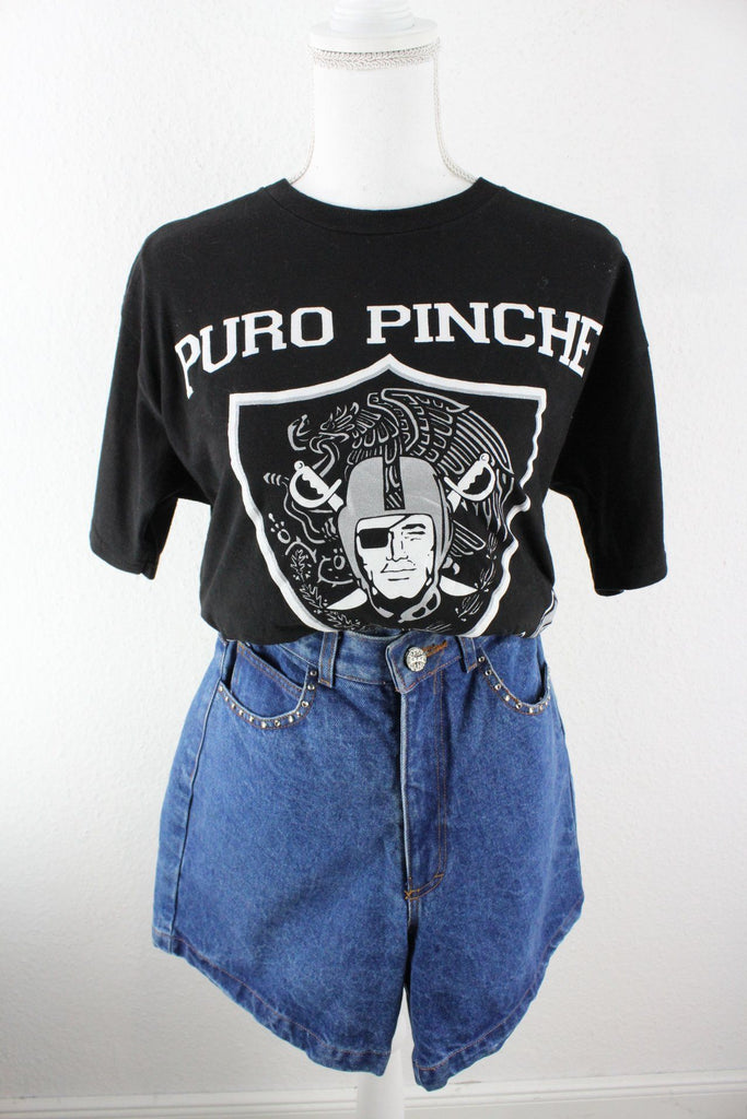 Vintage Puro Pinche Raiders T-Shirt (M) Vintage & Rags 