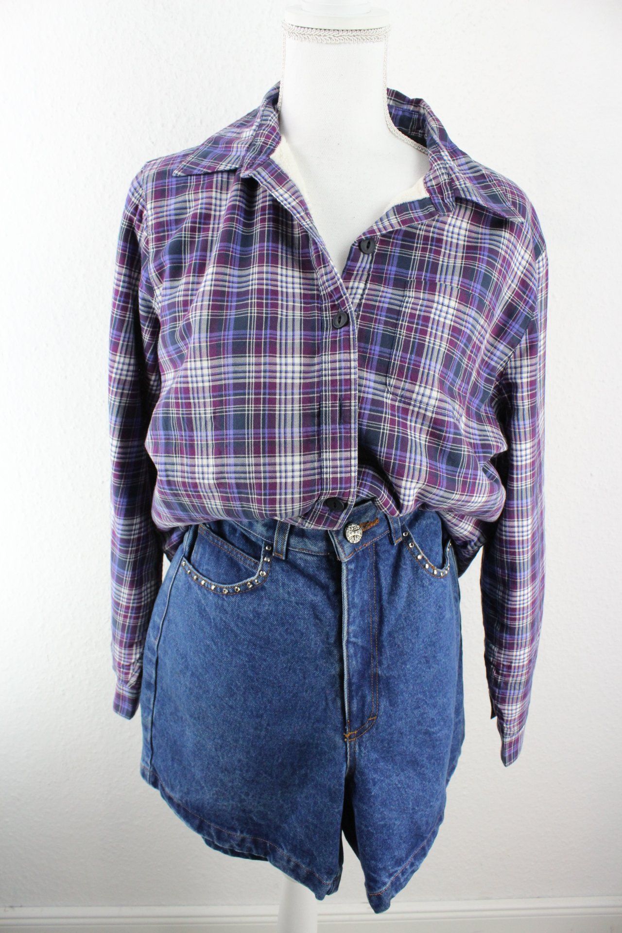 Vintage Purple L.L. Bean Shirt (M) Vintage & Rags