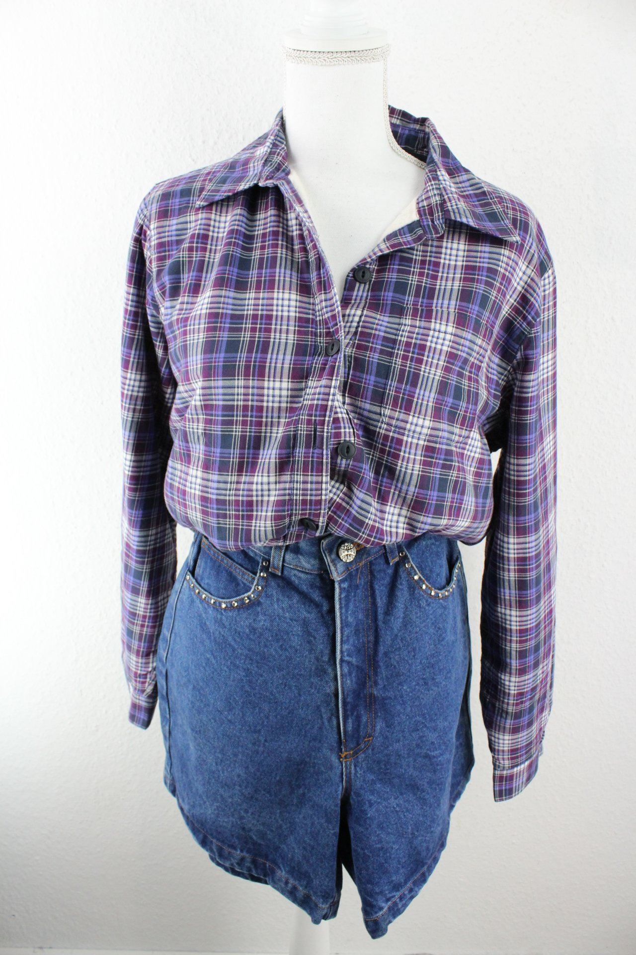 Vintage Purple L.L. Bean Shirt (M) Vintage & Rags