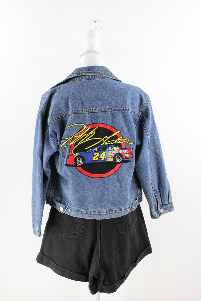 Vintage Race Denim Jacket (M) Vintage & Rags 