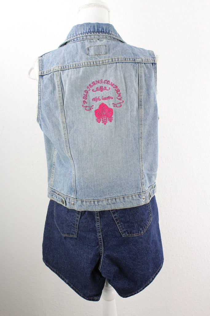 Vintage Ralph Lauren Denim Jeans Vest (L) Vintage & Rags 