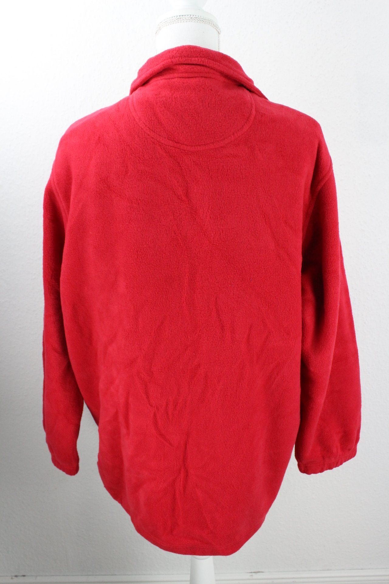 Vintage Red Basic Fleece Jacket (XXL) Vintage & Rags