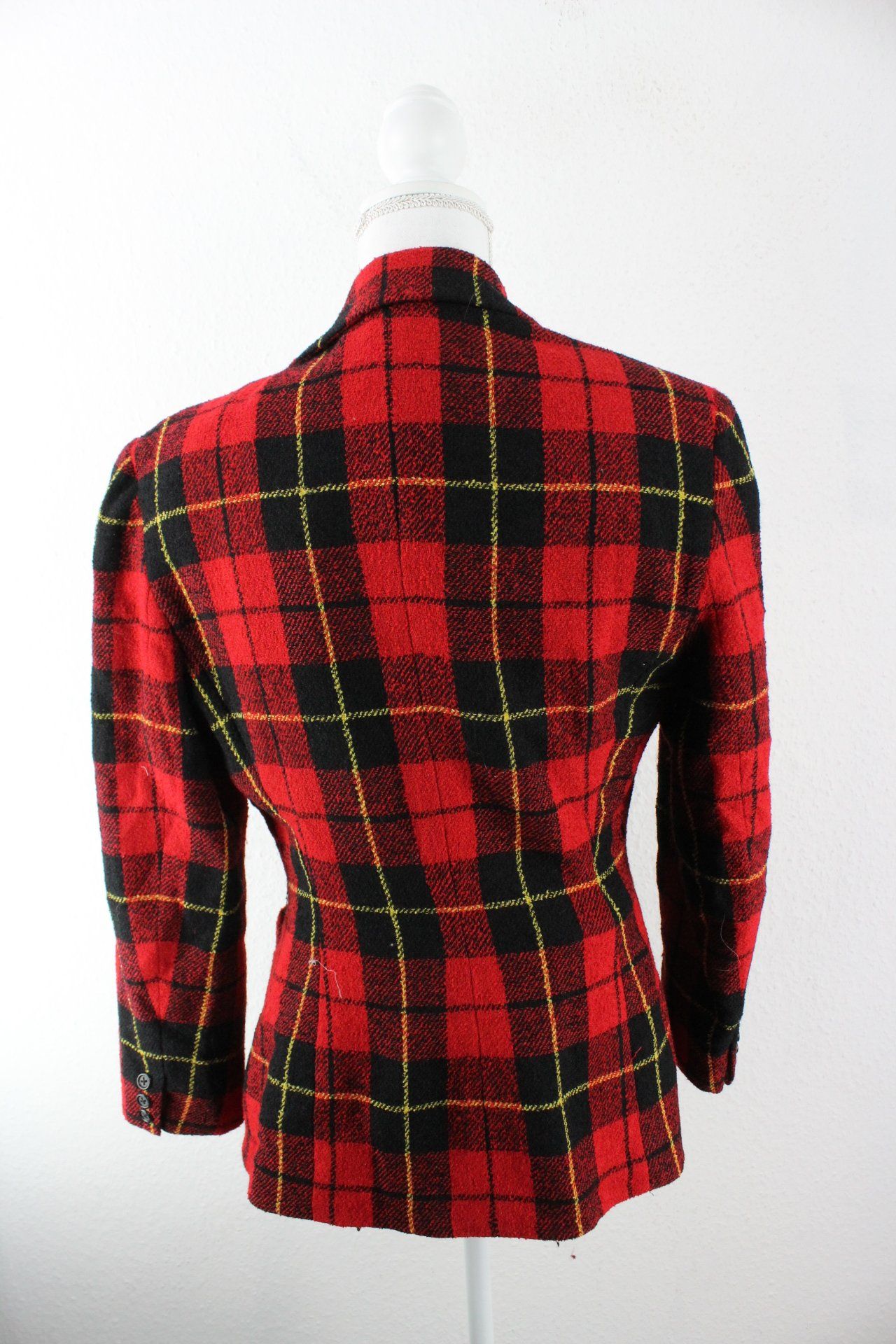 Vintage Red DKNY Blazer (M) Vintage & Rags