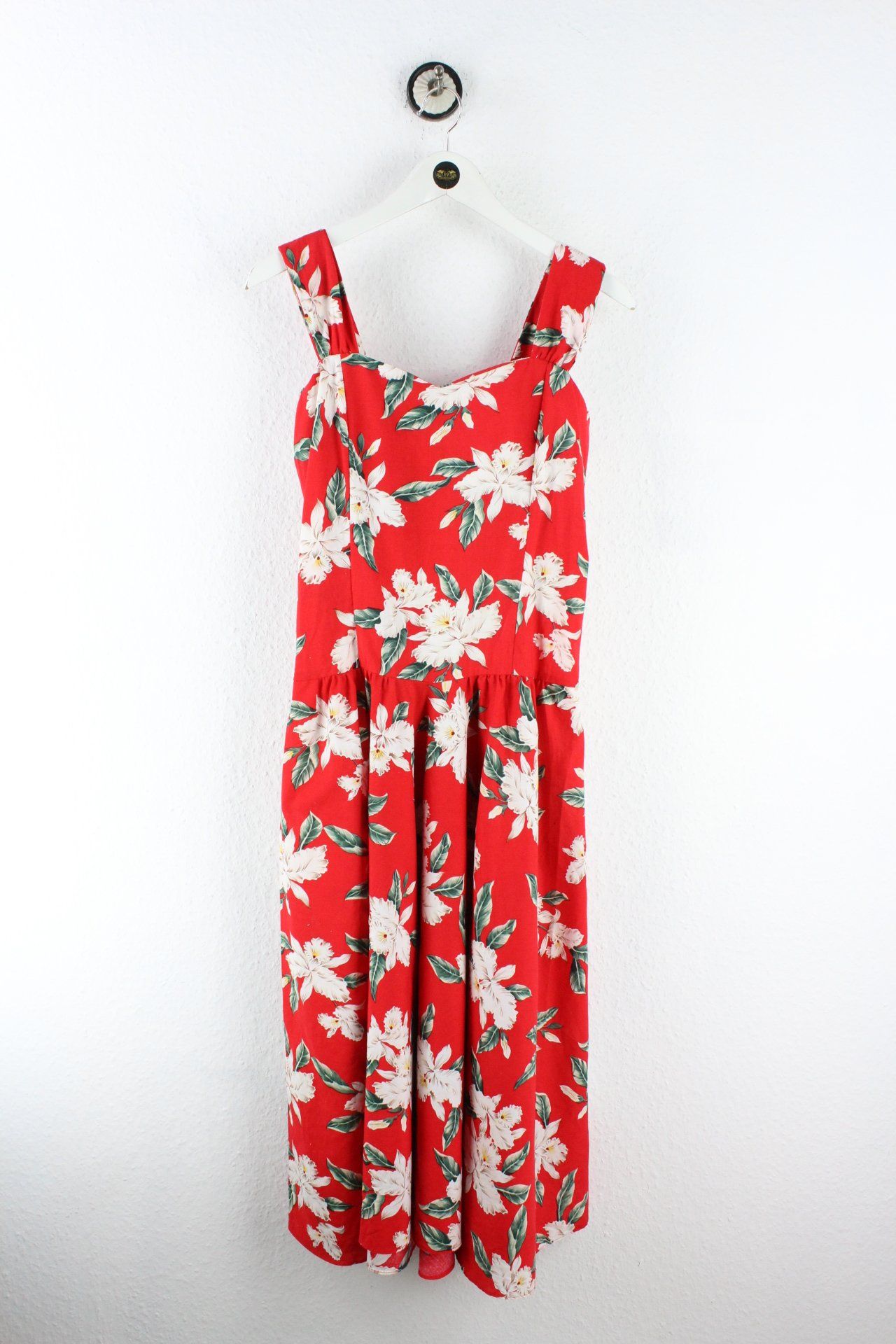 Vintage Red Hawaii Dress (L) Vintage & Rags