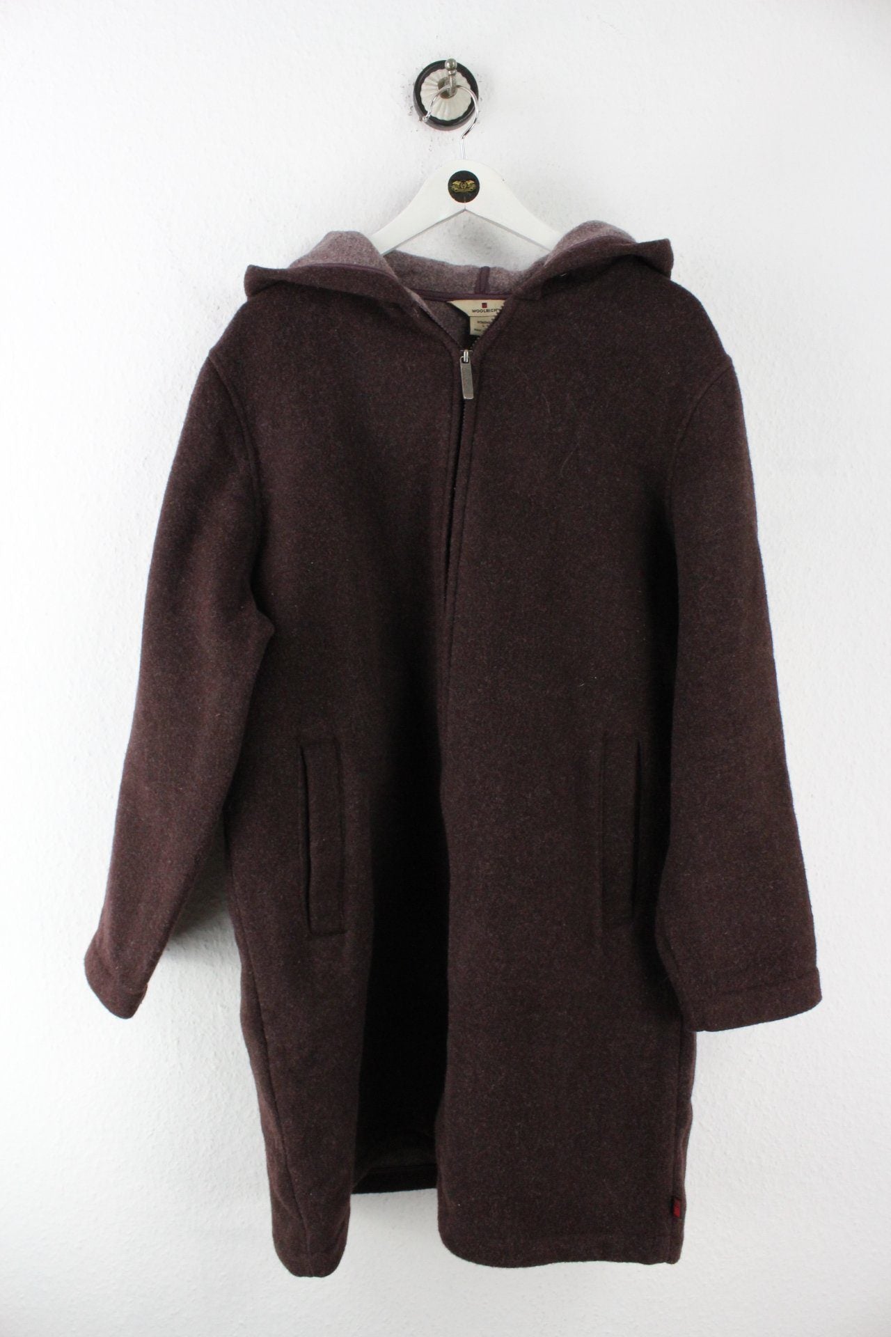 Vintage Red Woolrich Coat (L) Vintage & Rags