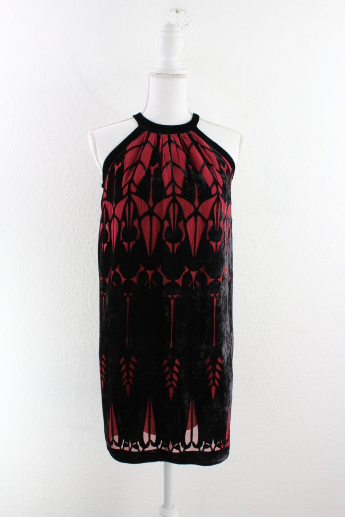 Vintage Red/Black Dress (XS) Vintage & Rags 