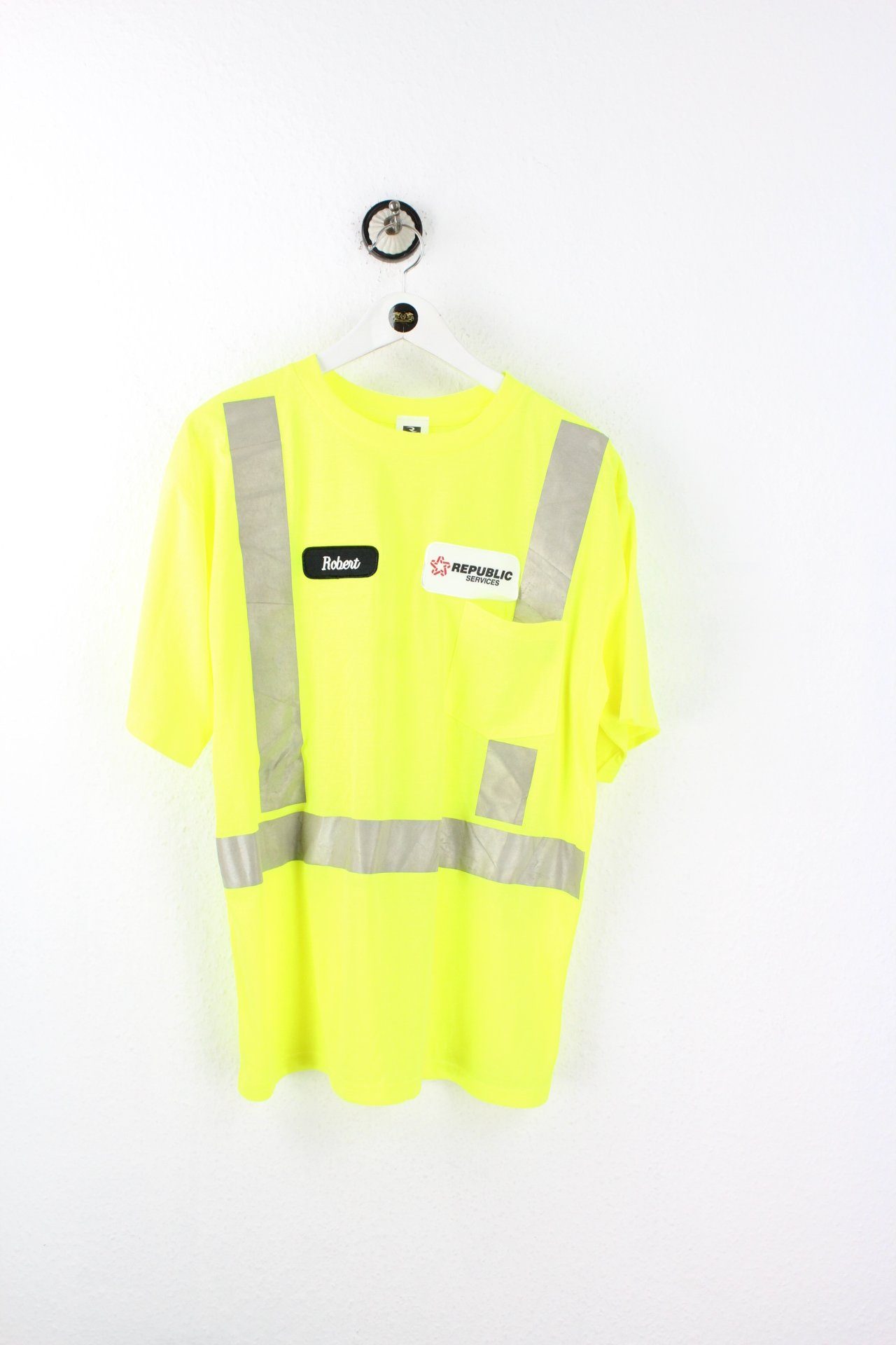 Vintage Republic Services Reflective T-Shirt (L) Yeeco KG