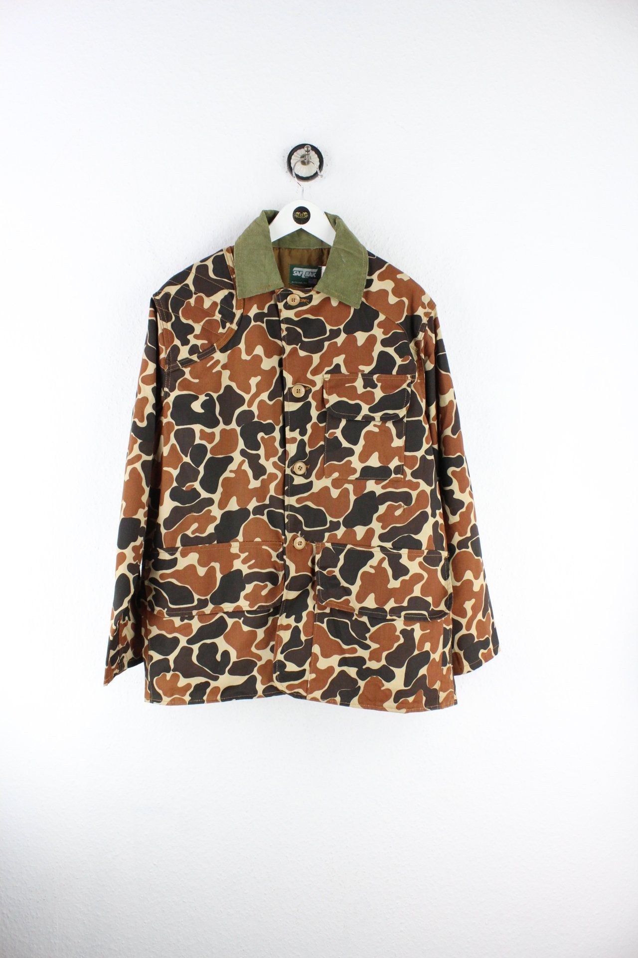 Vintage Saftbak Camouflage Jacket (M) Vintage & Rags