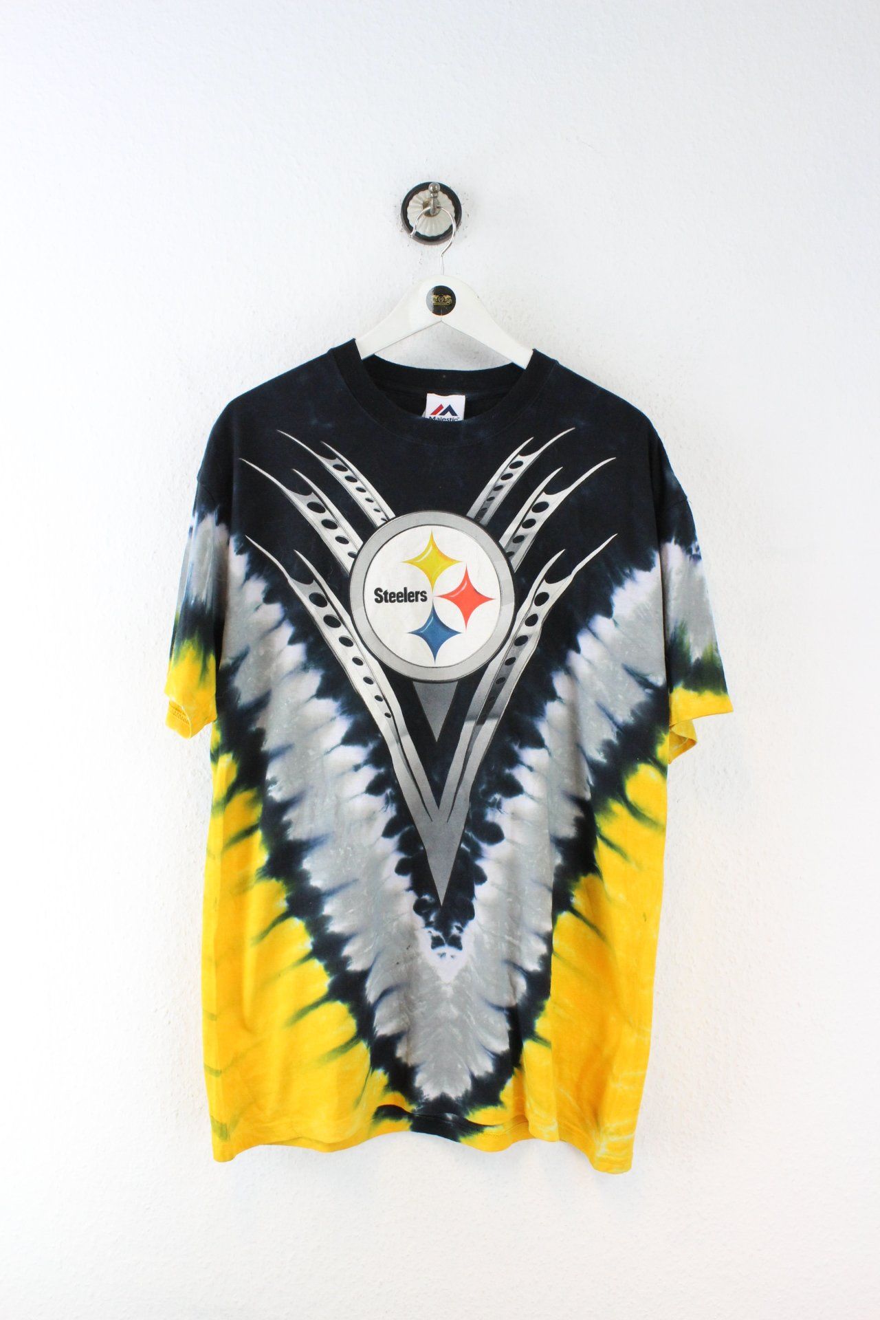Vintage Steelers Batik T-Shirt (L) Vintage & Rags