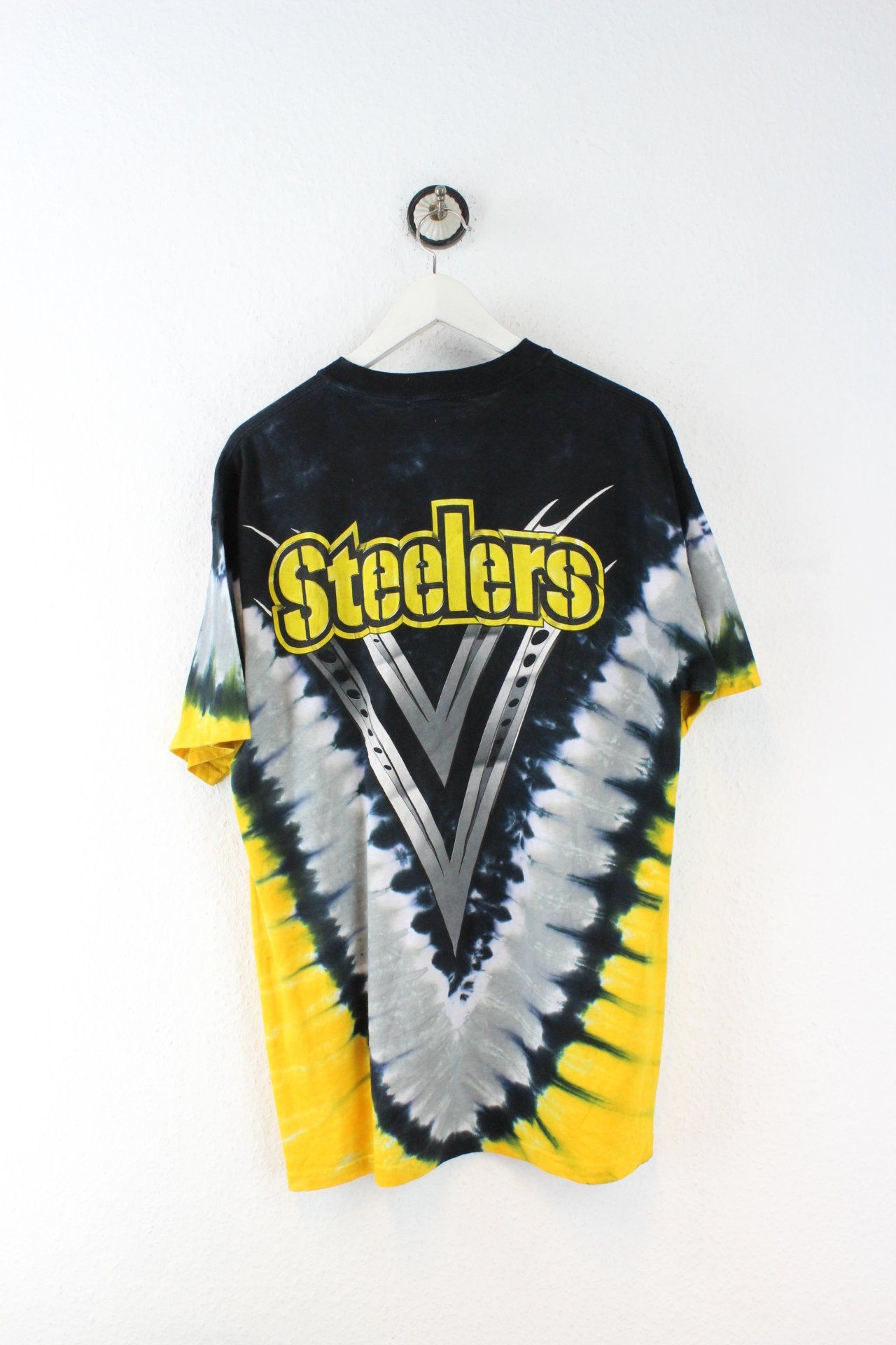 Vintage Steelers Batik T-Shirt (L) Vintage & Rags