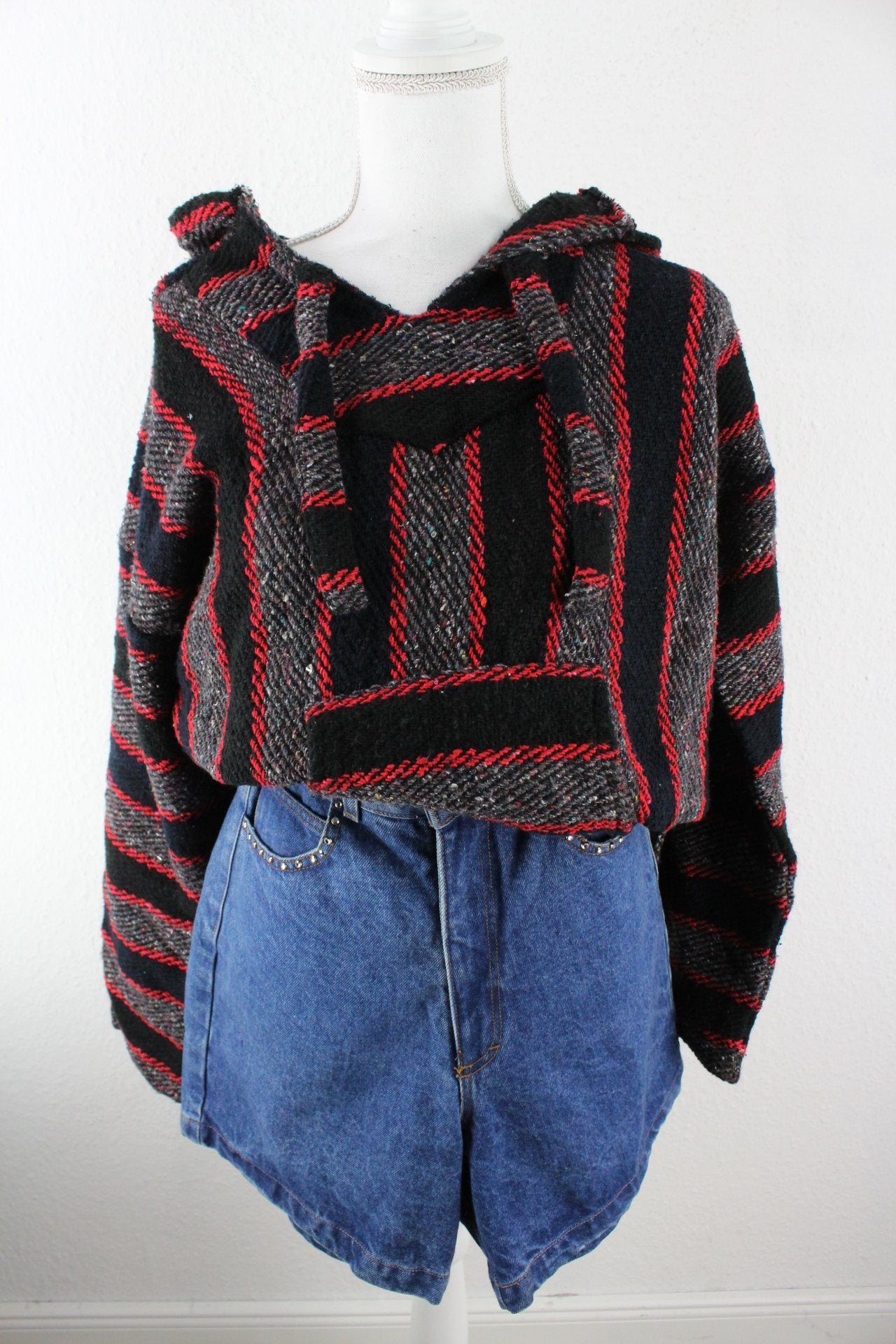 Vintage Teaxcala Red Pullover (L) Vintage & Rags