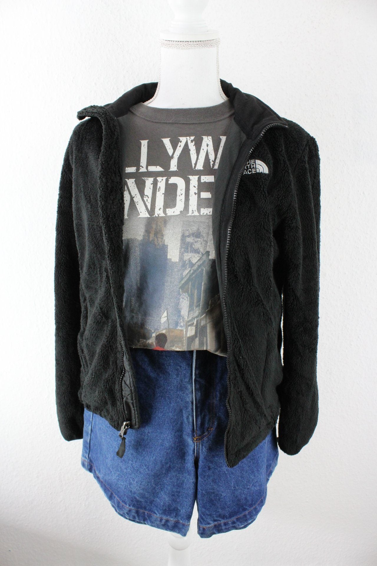 Vintage The North Face Black Jacket (S) Vintage & Rags