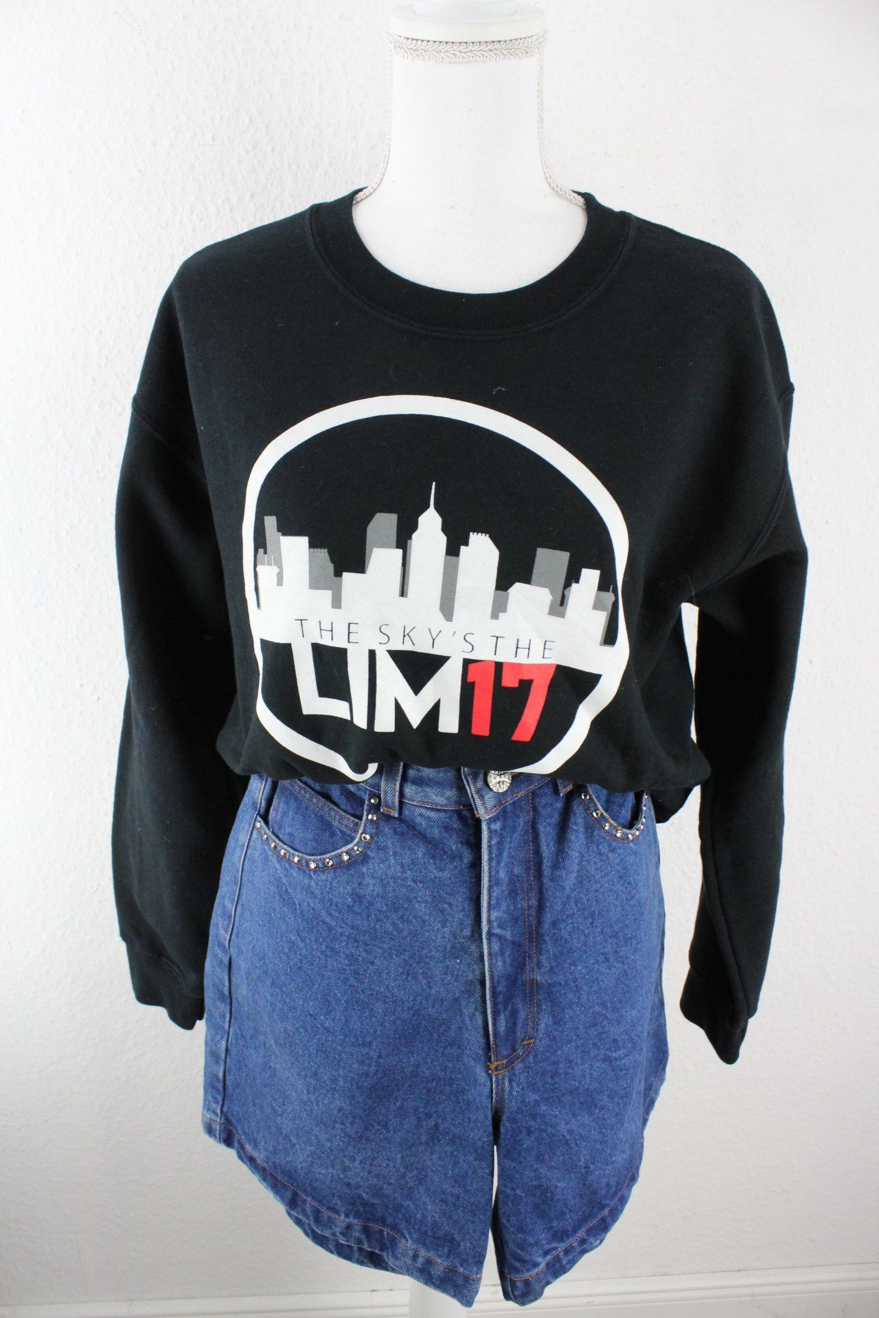 Vintage The Sky´s Sweatshirt (L) Vintage & Rags