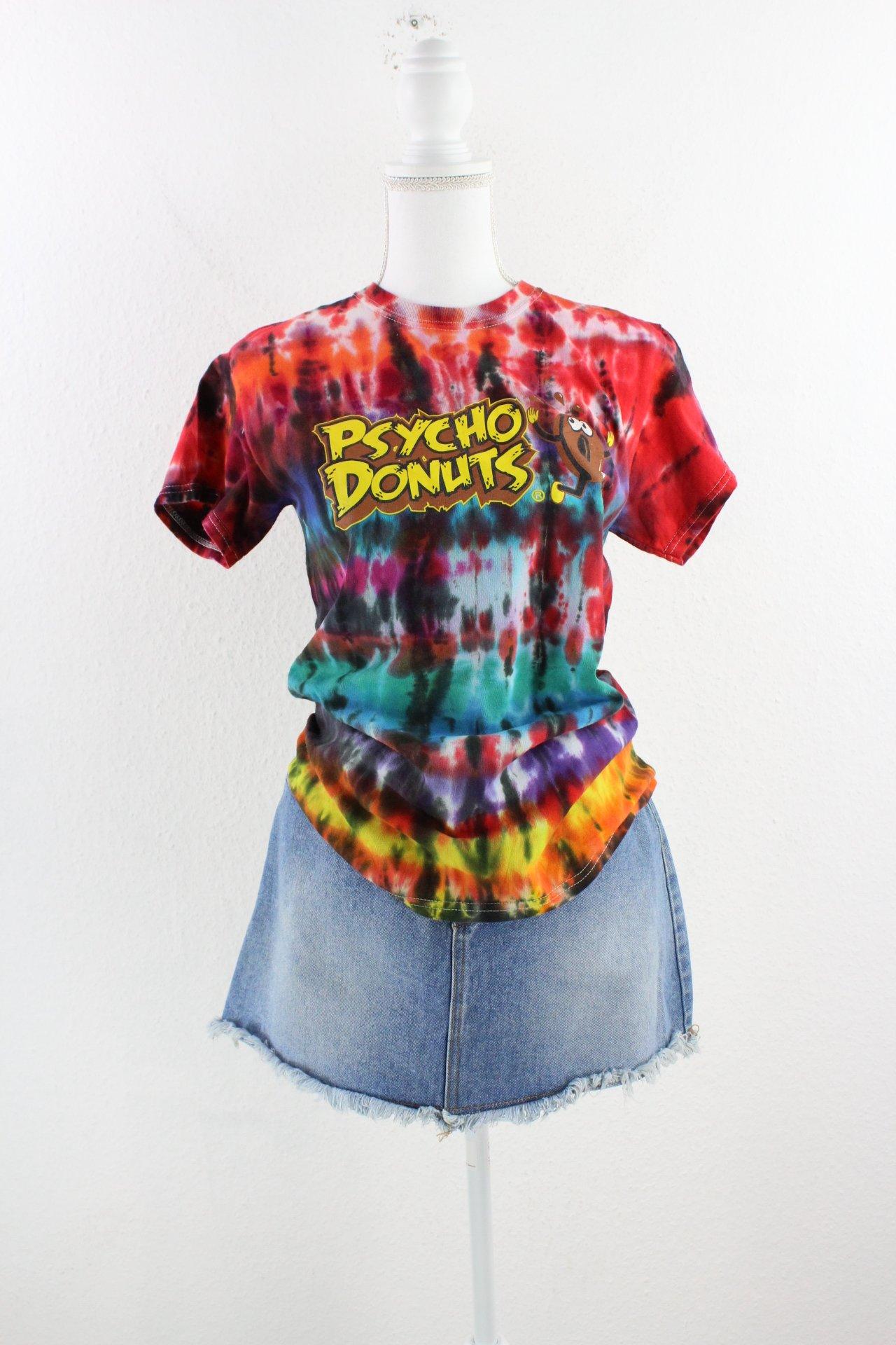 Vintage Tie-Dye Donuts T-Shirt (L) Vintage & Rags
