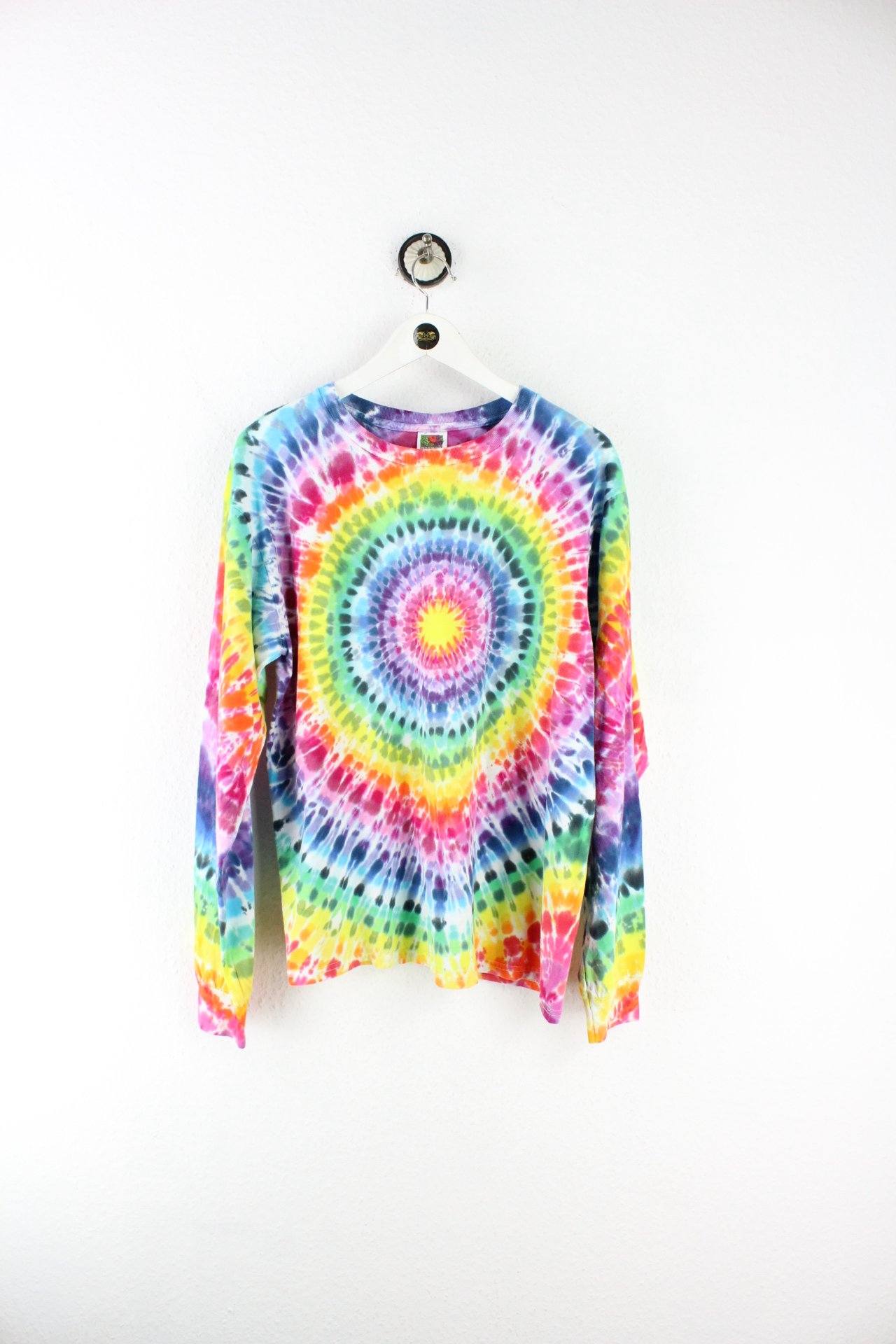 Vintage Tie-Dye Long Sleeve T-Shirt (L) Yeeco KG