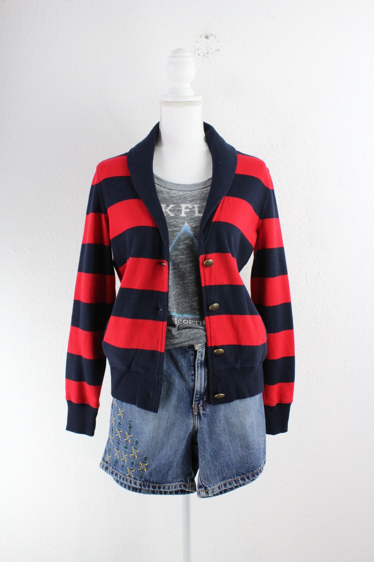 Vintage Tommy Hilfiger Cardigan (S) Vintage & Rags