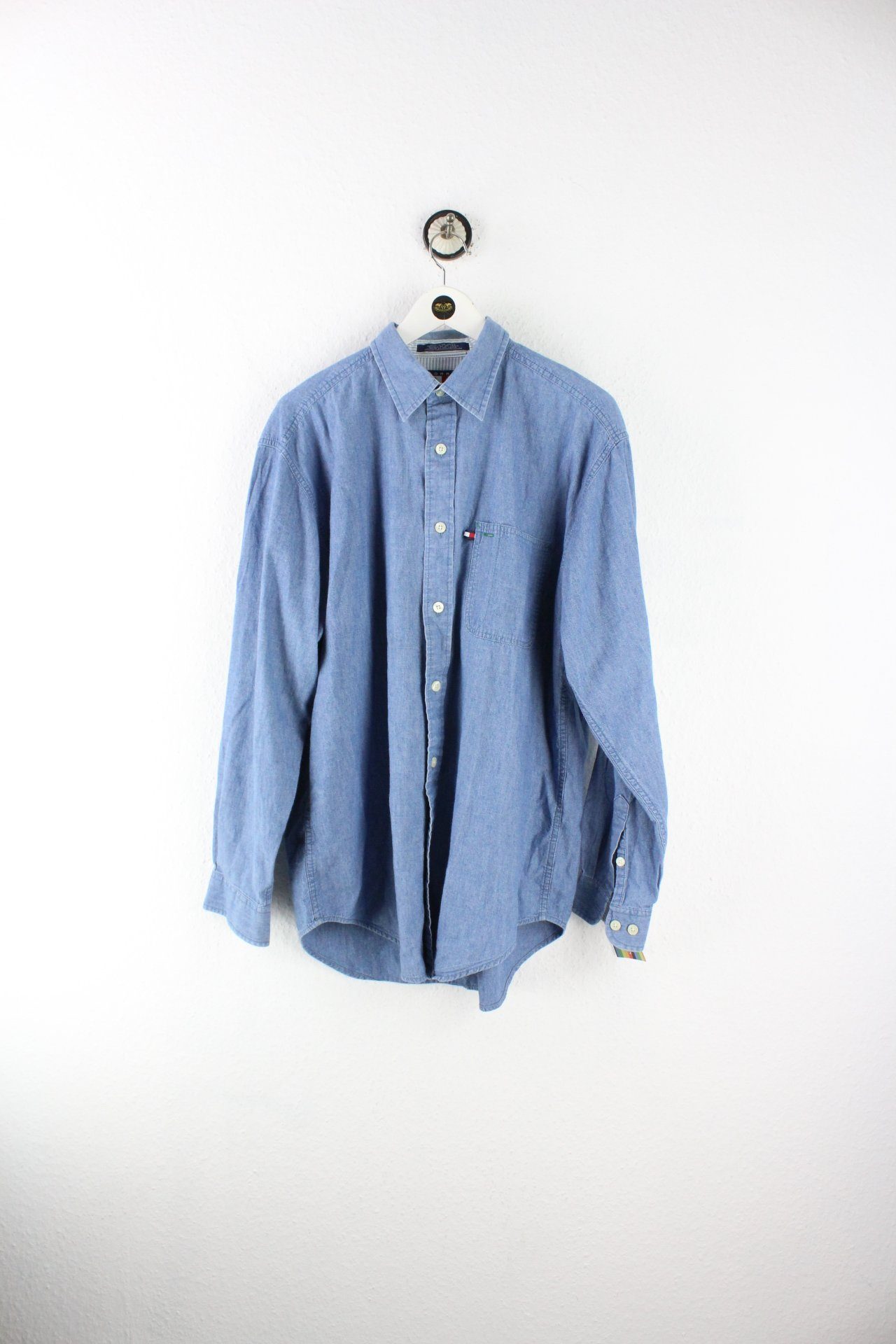 Vintage Tommy Hilfiger Denim Shirt (M) Vintage & Rags
