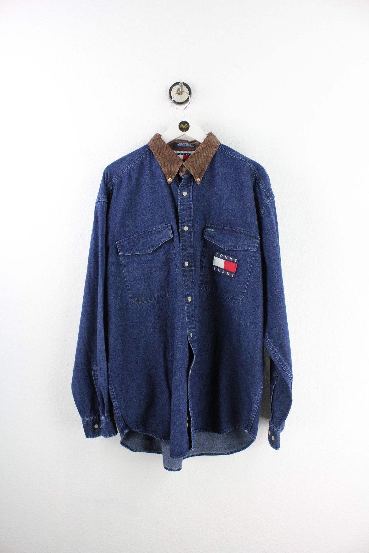 Vintage Tommy Jeans Denim Shirt (L) Vintage & Rags