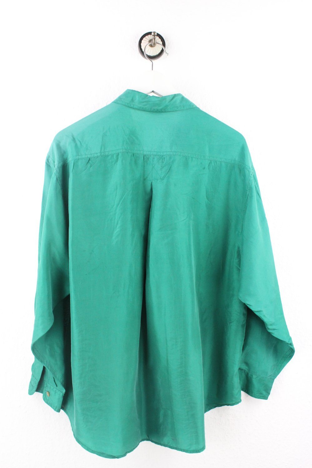 Vintage Turquoise Blouse ( M ) - Vintage & Rags