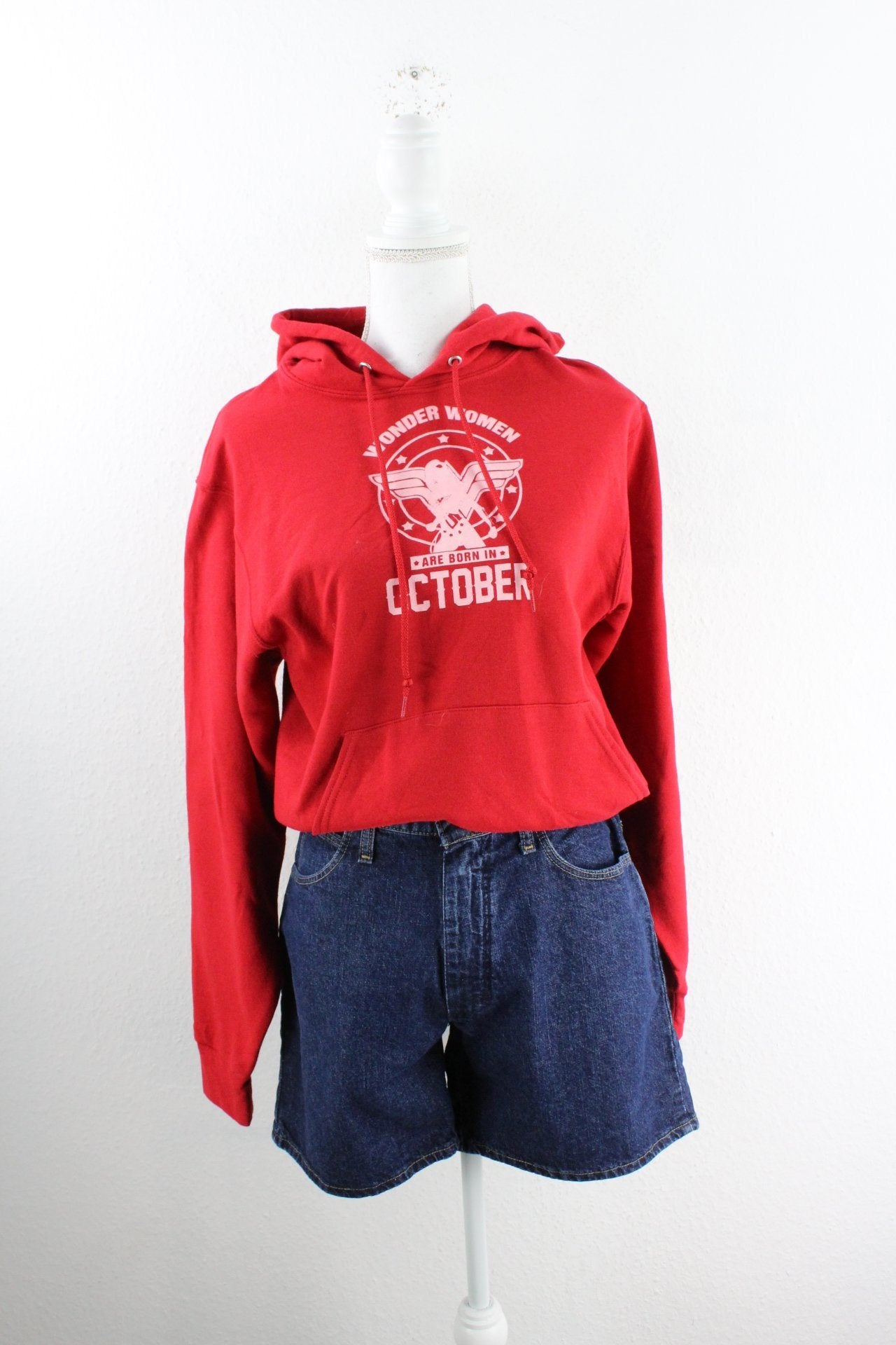 Vintage Wonder Woman Hoodie (S) Vintage & Rags