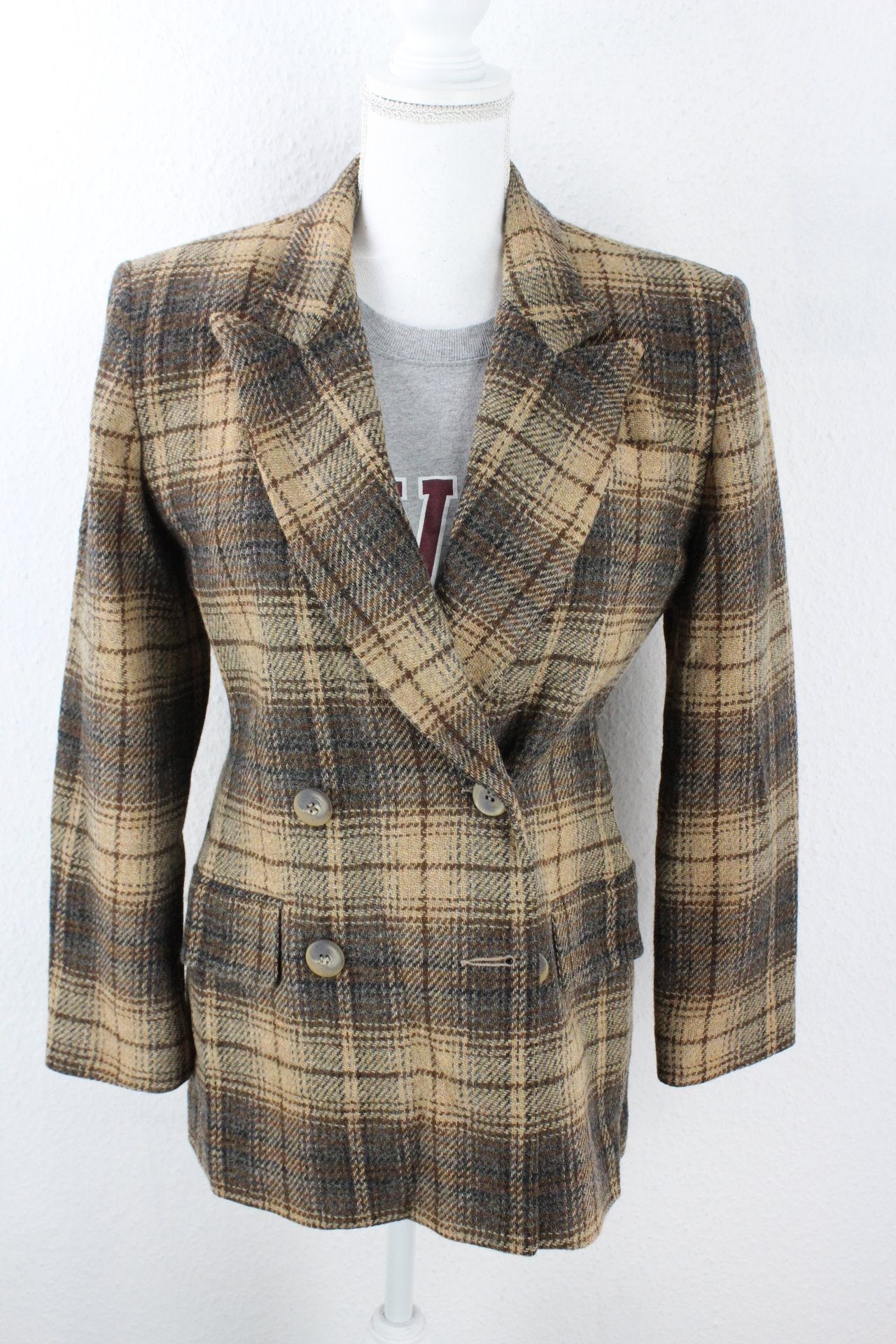 Vintage Yellow Blazer (M) Vintage & Rags