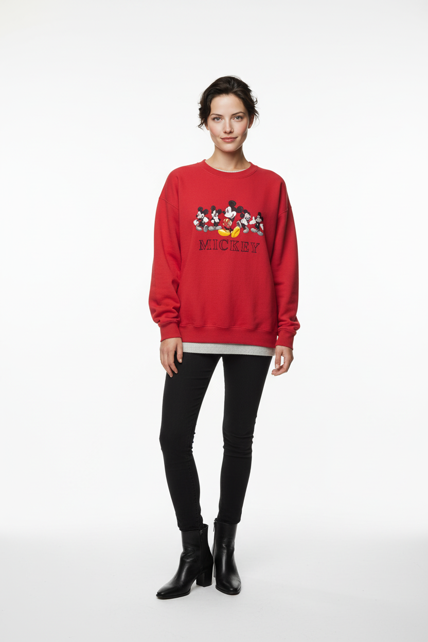 Vintage Mickey Mouse Sweatshirt (M)