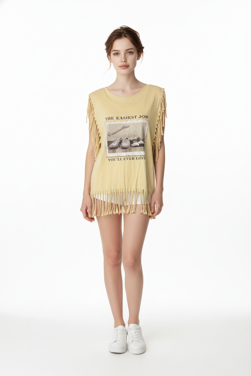 Vintage Grandmother Top (M)