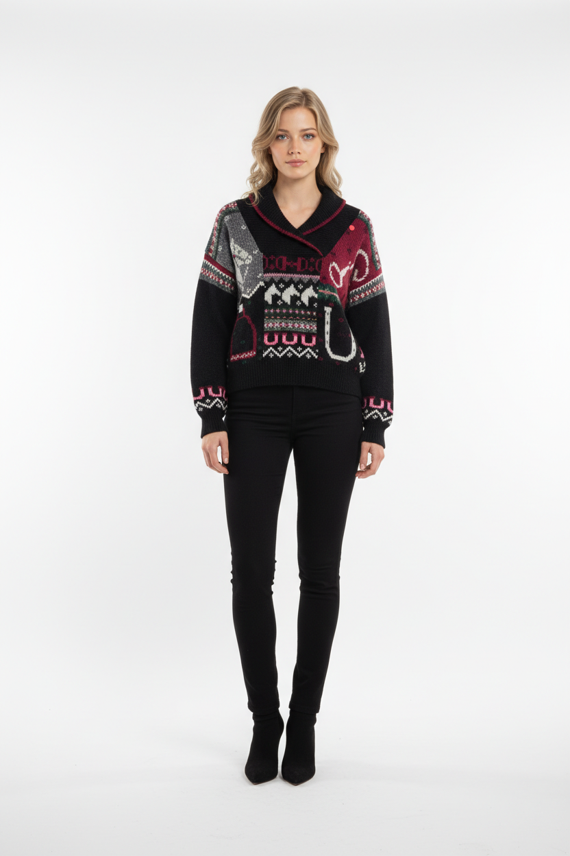 Vintage Wool Pullover (M)