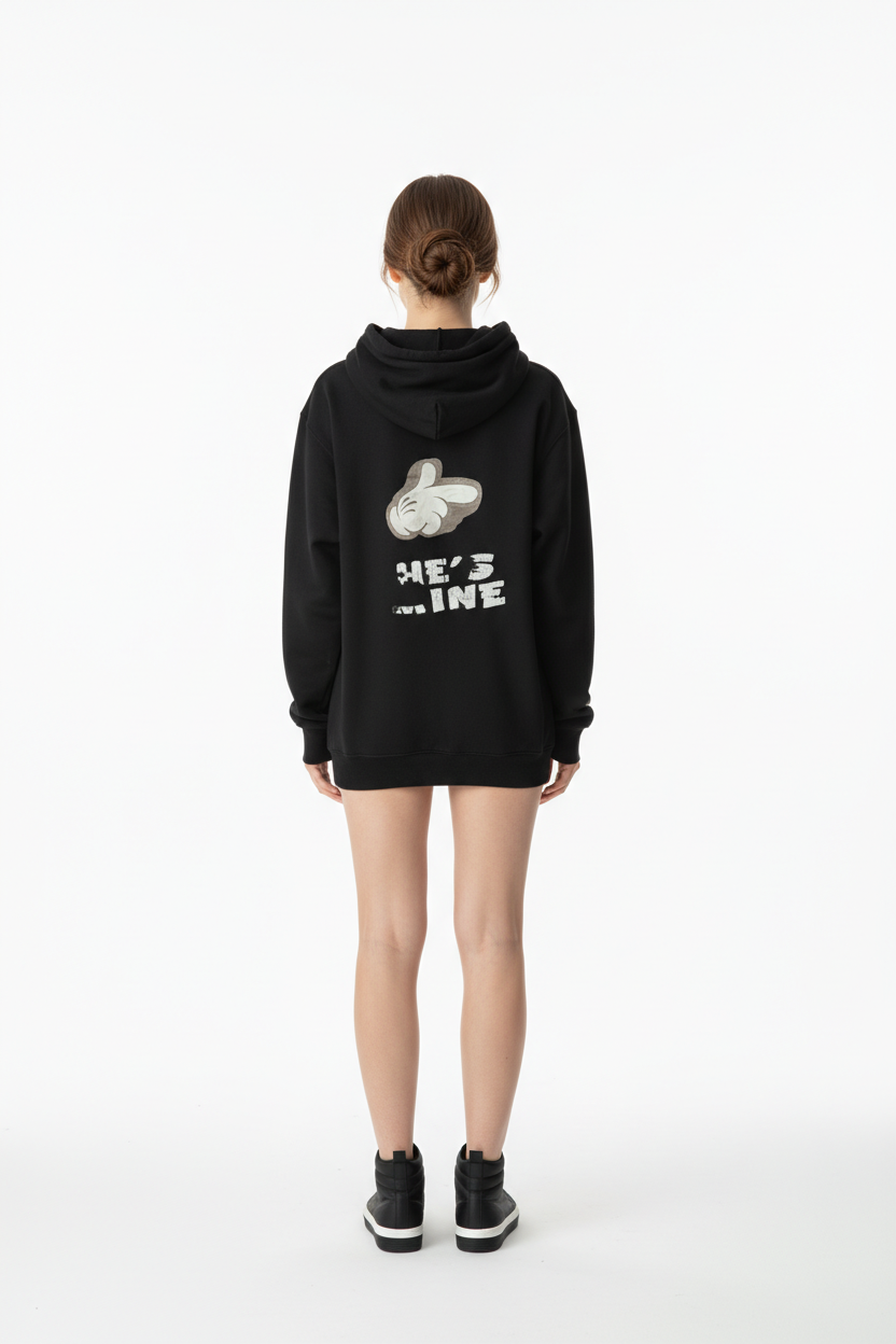 Vintage Mickey Mouse Hoodie (S)