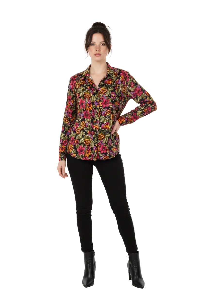 Vintage Foxcroft Blouse (M)