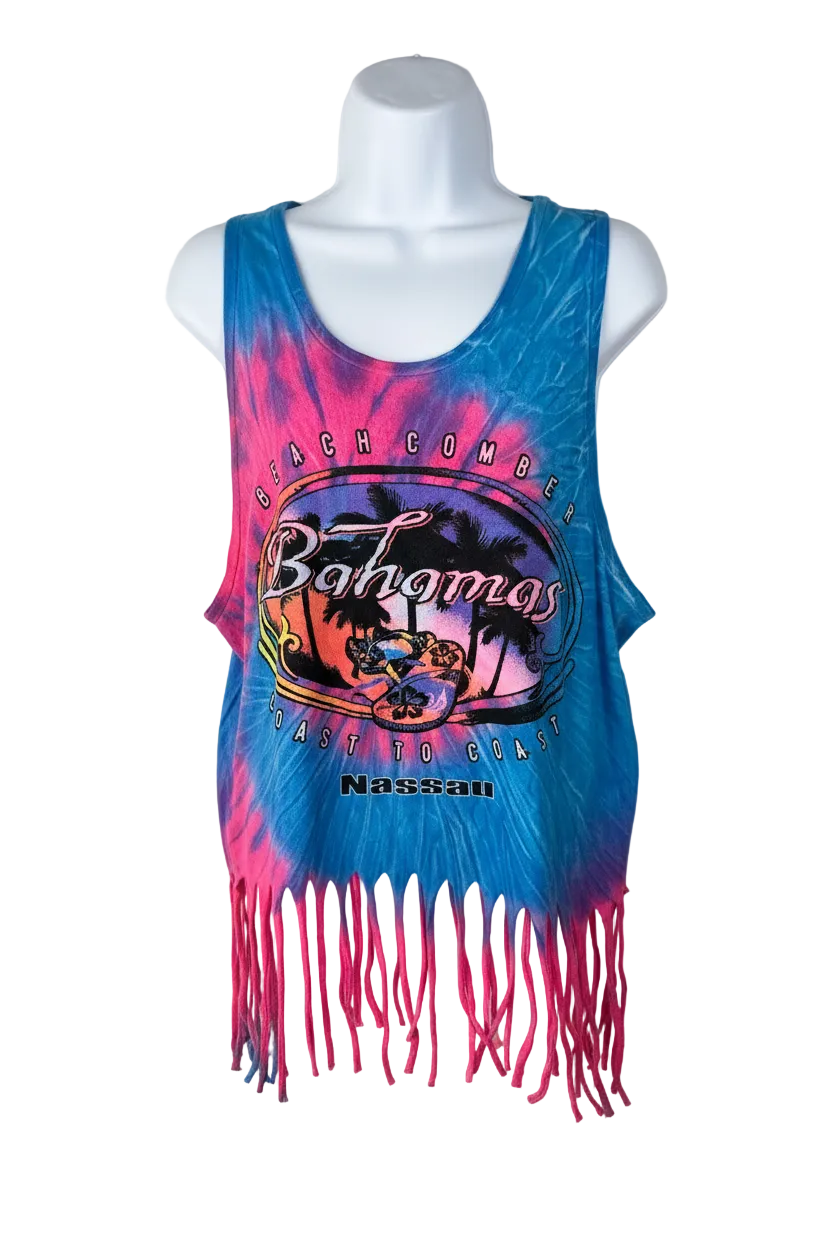 Vintage Bahamas Batik Top (M)