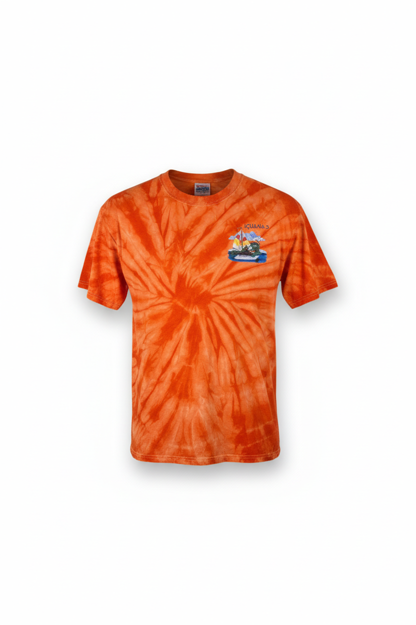 Vintage Batik Iguanas T-Shirt (L)