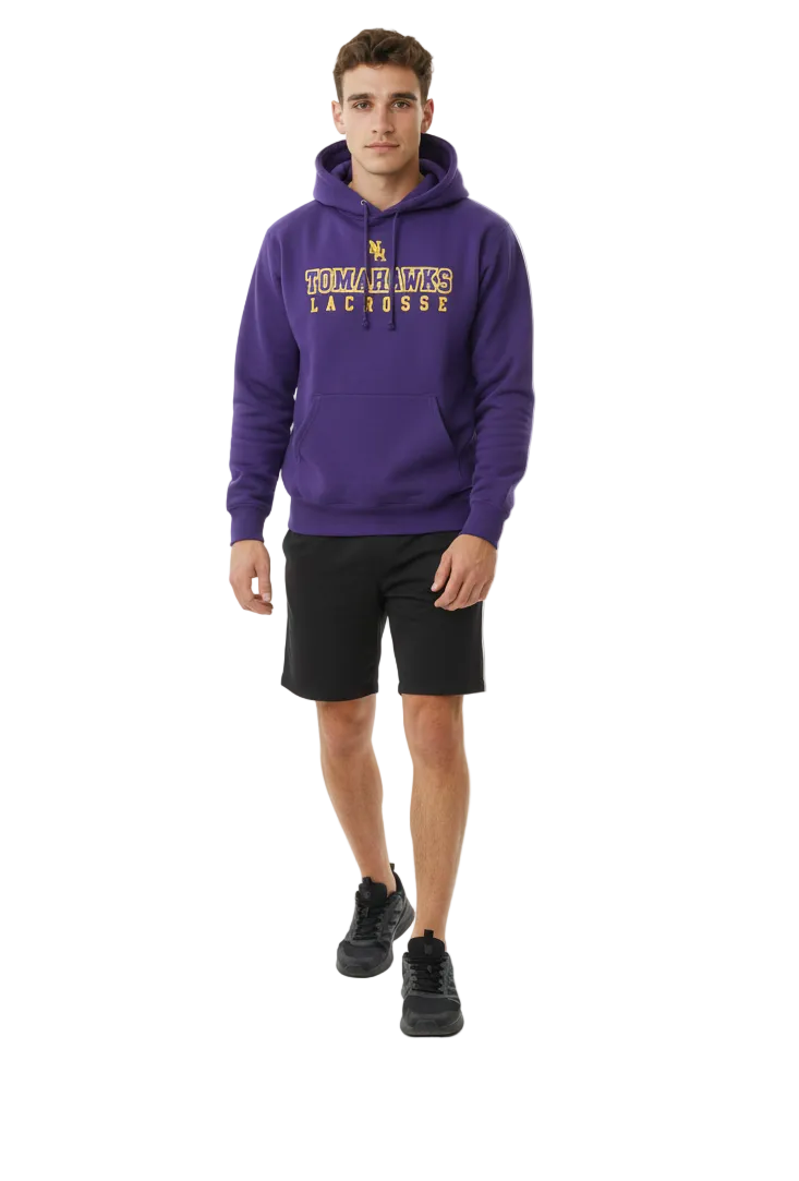 Vintage Lacrosse Hoodie (L)